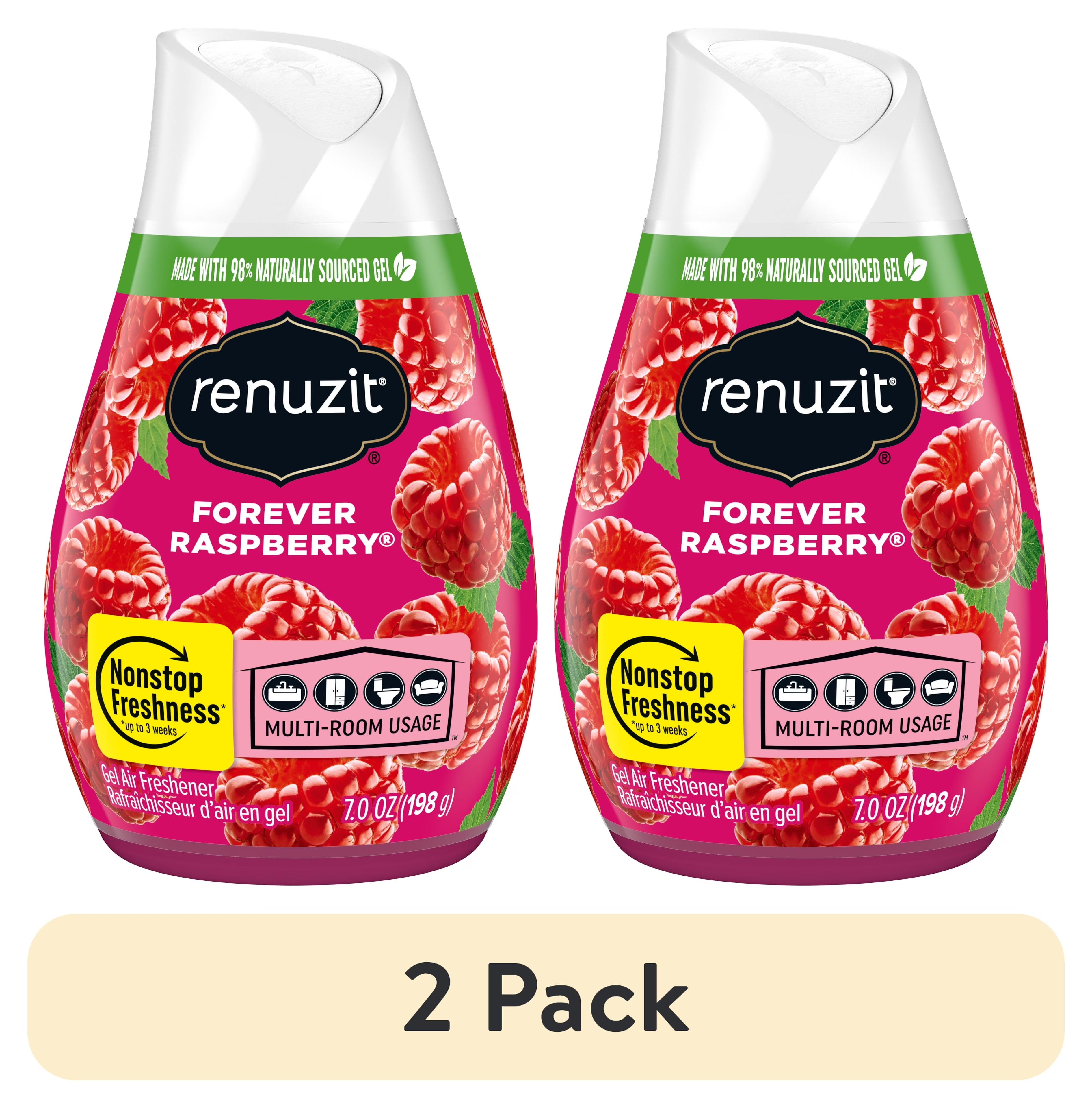 Renuzit Gel Air Freshener, Forever Raspberry, 7.0 Ounce - View 2