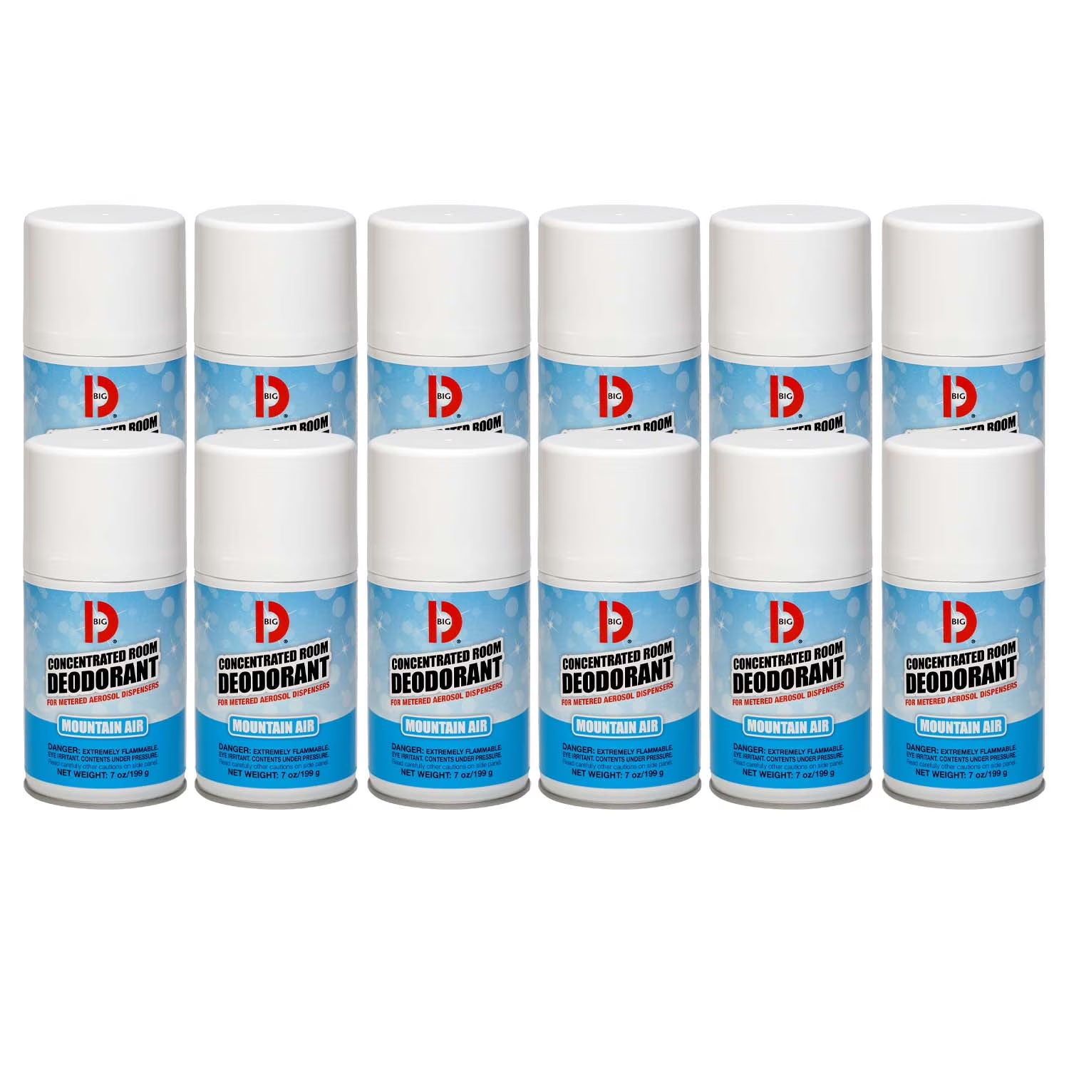 Big D Mountain Air Fragrance Concentrated Room Deodorizer (12 Pack)
