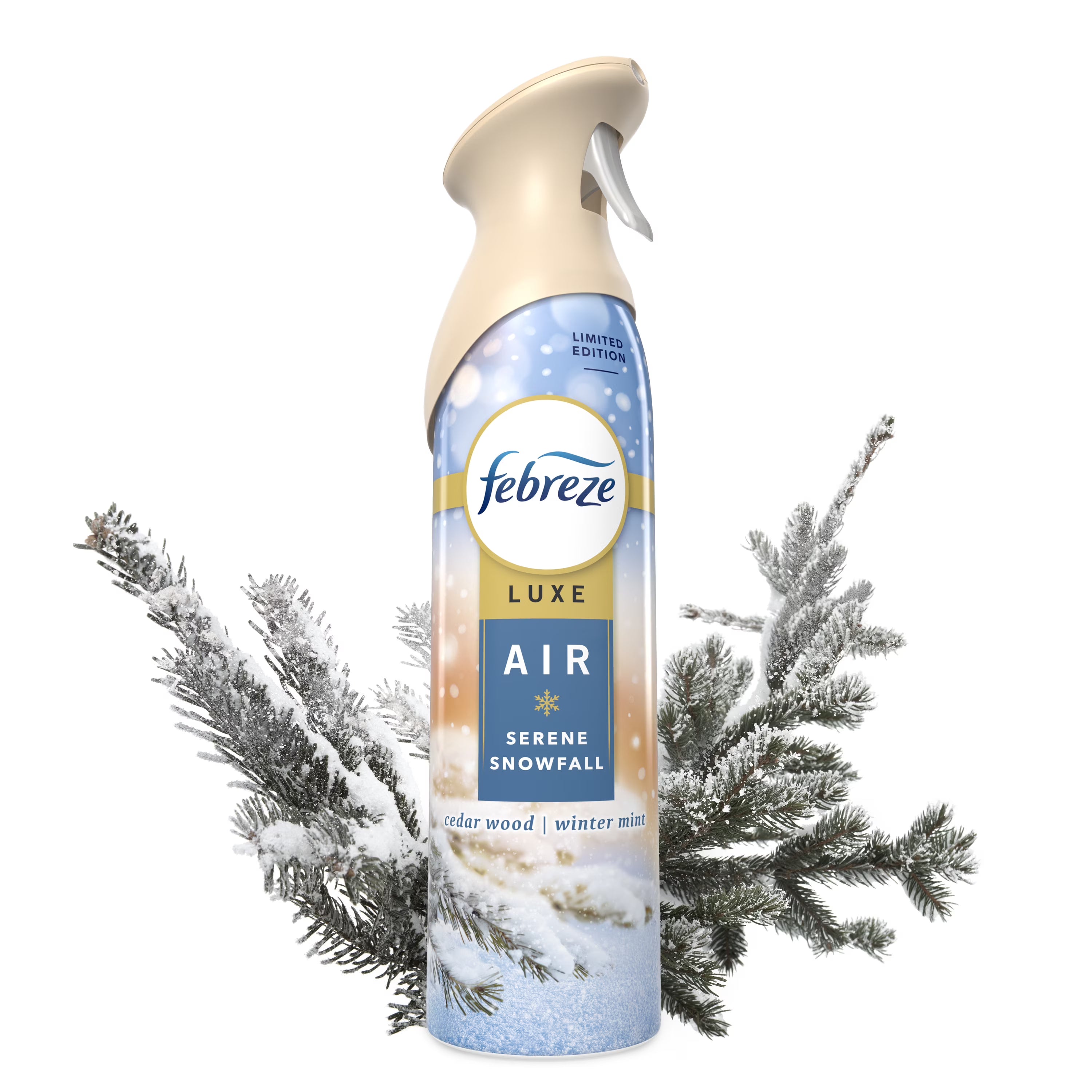 Febreze Air Mist, Odor-Fighting Air Freshener, Serene Snowfall, 8.8 oz. Aerosol