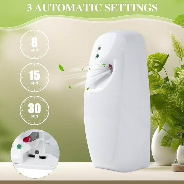 Automatic Adjustable Fragrance Dispenser Home Indoor Wall-mounted Aerosol Spray