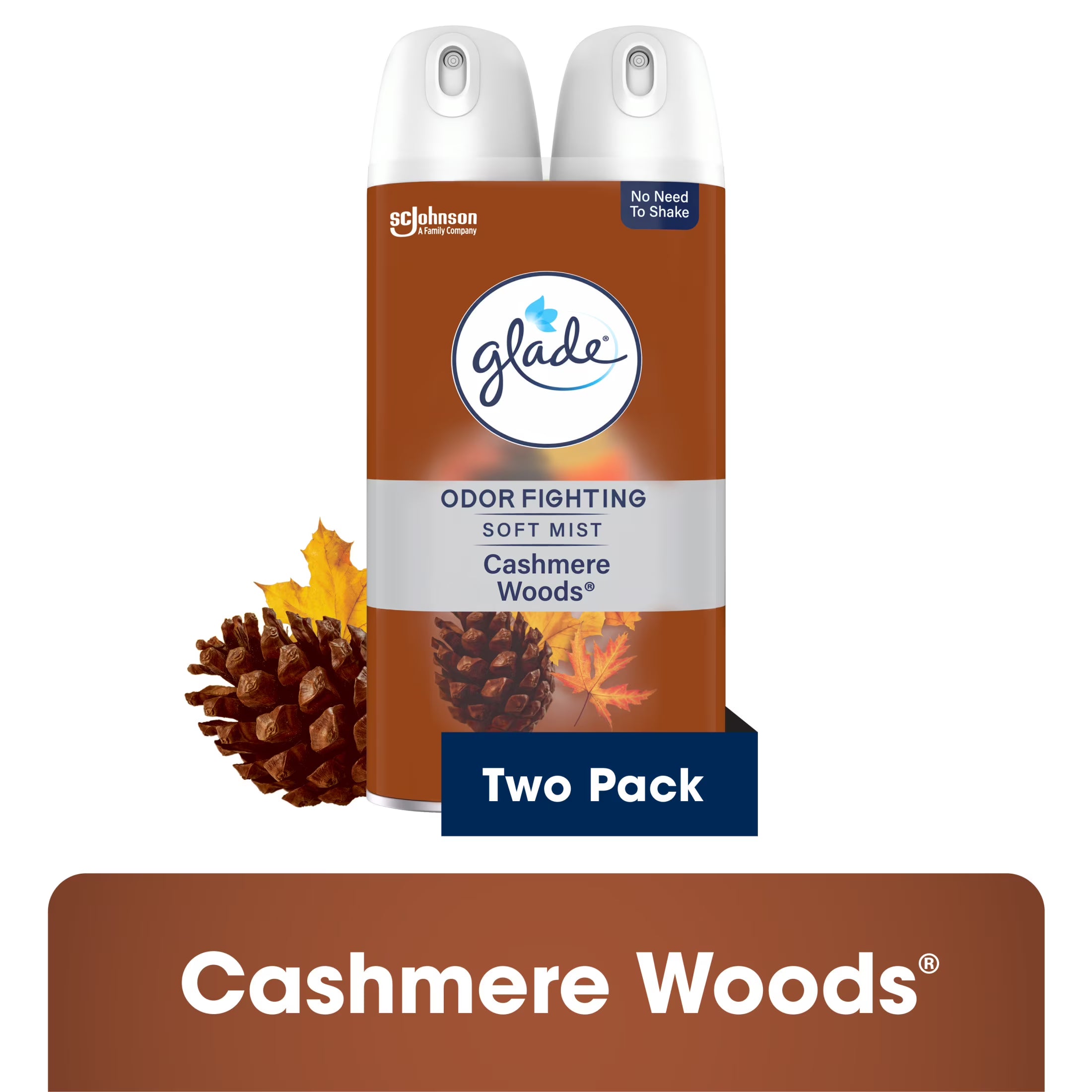 Glade Odor Fighting Soft Mist Air Freshener Room Spray, Stocking Stuffer