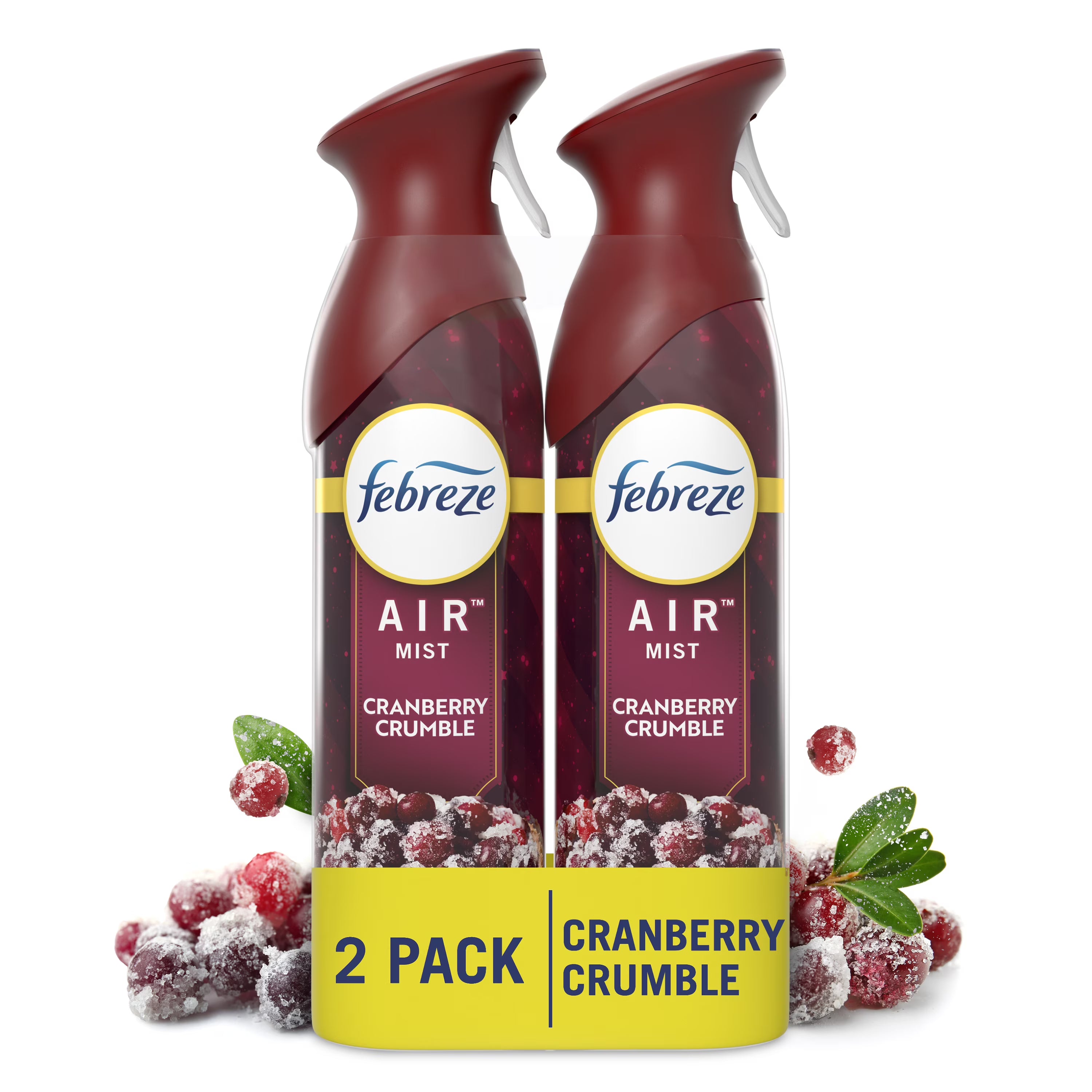 Febreze Air Mist, Odor-Fighting Air Freshener, Pumpkin Roll, 8.8 oz. Aerosol, - View 2