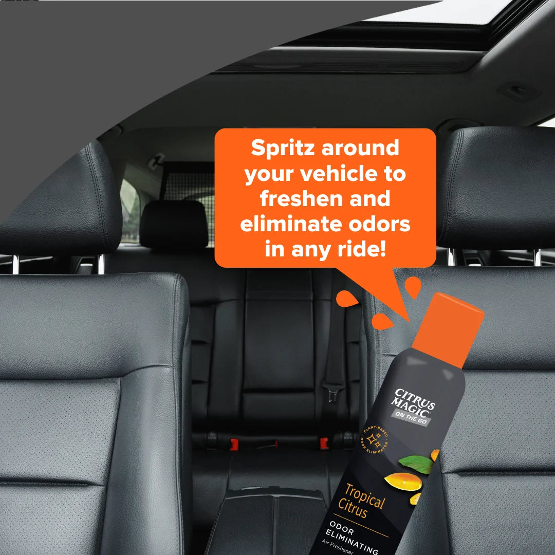 Citrus Magic On the Go Air Freshener Spray for Auto, Tropical Citrus, 8-Ounce - View 4