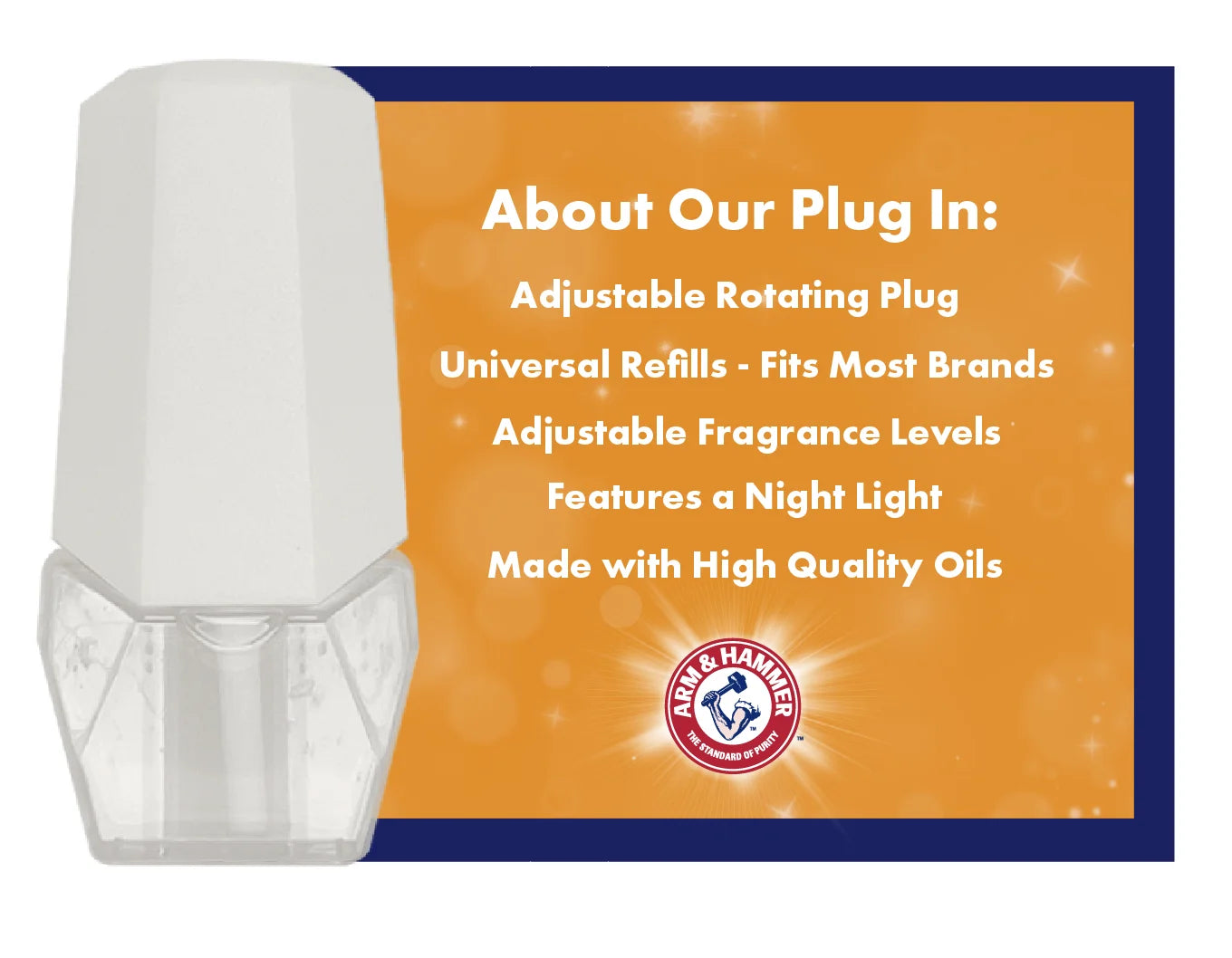 Arm & Hammer Plug-In Scented Oil Air Freshener Refill, Ocean Breeze, 3.55 fl - View 6