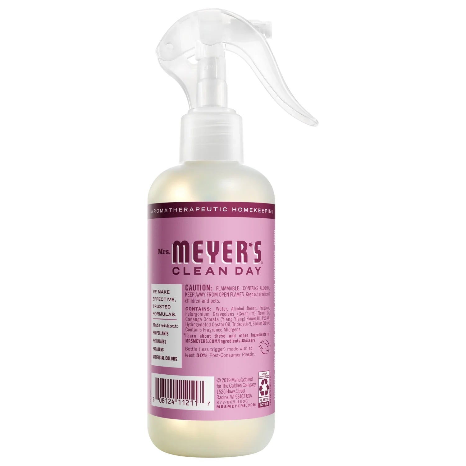 Mrs. Meyer’s Clean Day Room Spray, Peony Scent, 8 Fl Oz Bottle - View 2