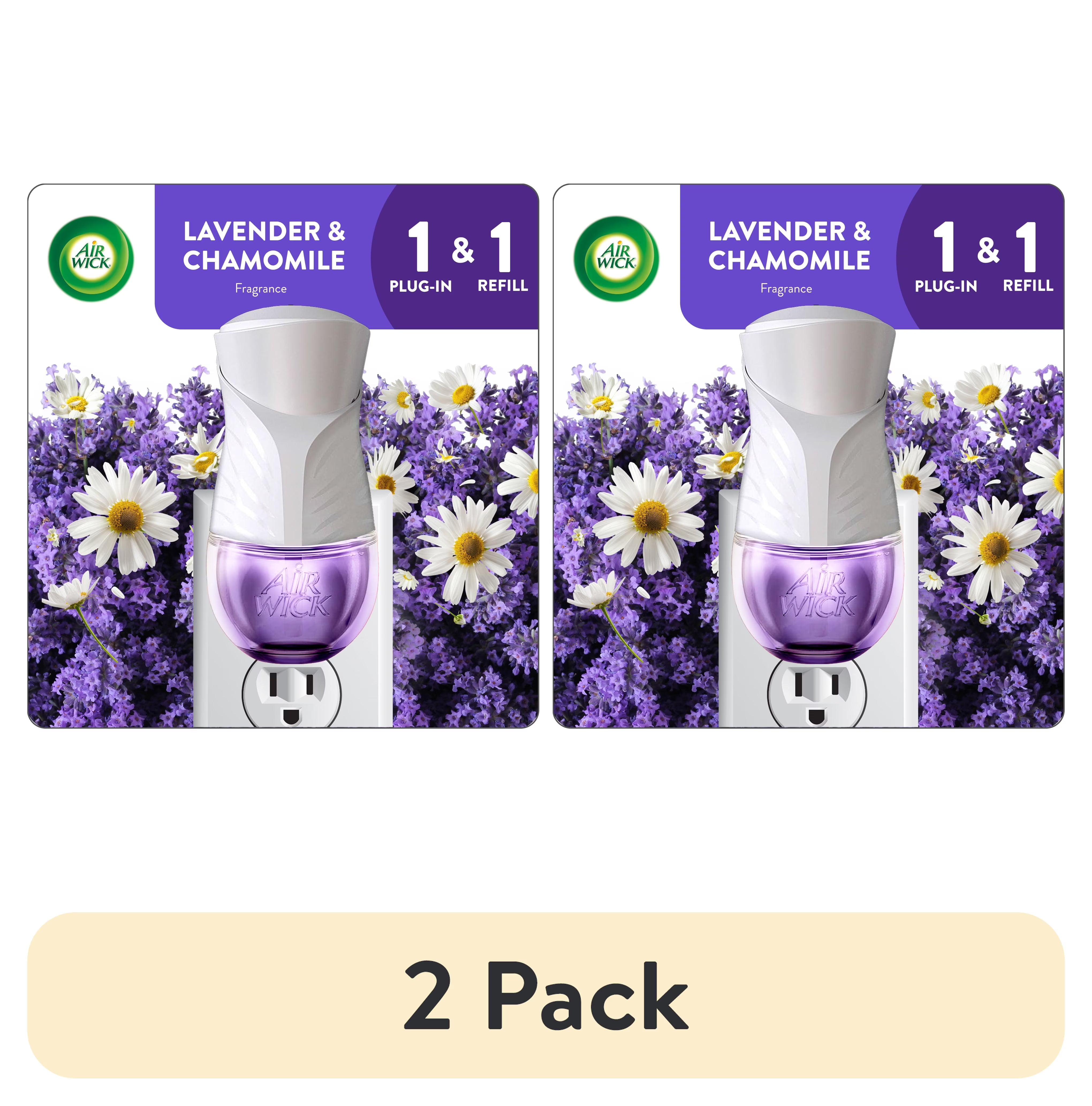 Air Wick Plug-In Scented Oil Air Freshener Warmer Starter Kit, Lavender and - View 2
