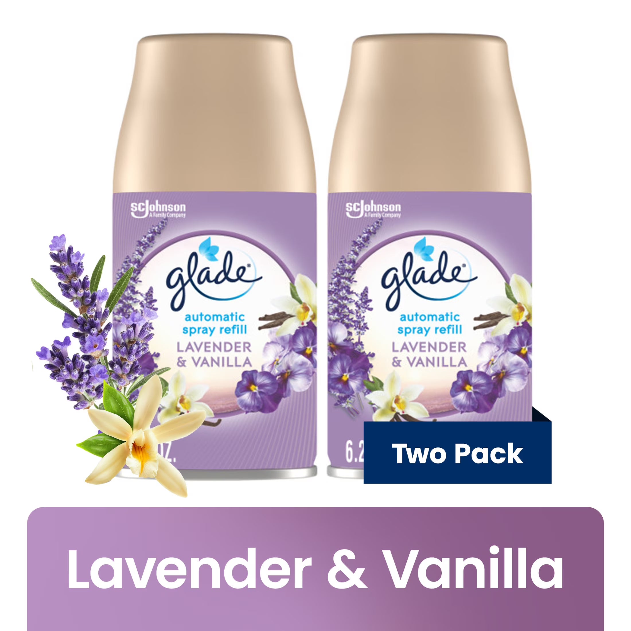 Glade Automatic Spray Refills, Air Freshener, Infused with Essential Oils,