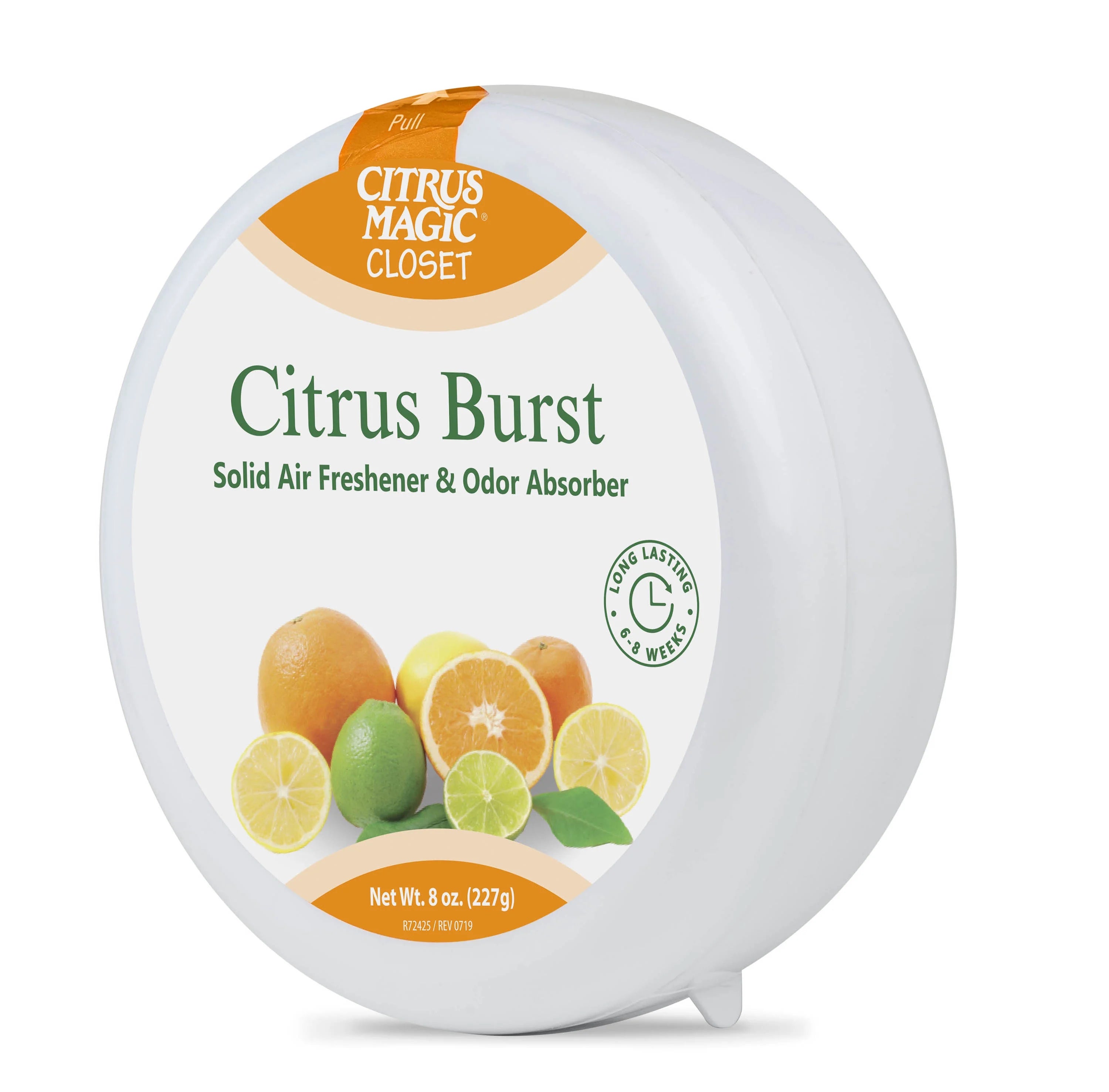 Citrus Magic For Closets Odor Absorbing Solid Air Freshener, Citrus Burst, 8 oz - View 2