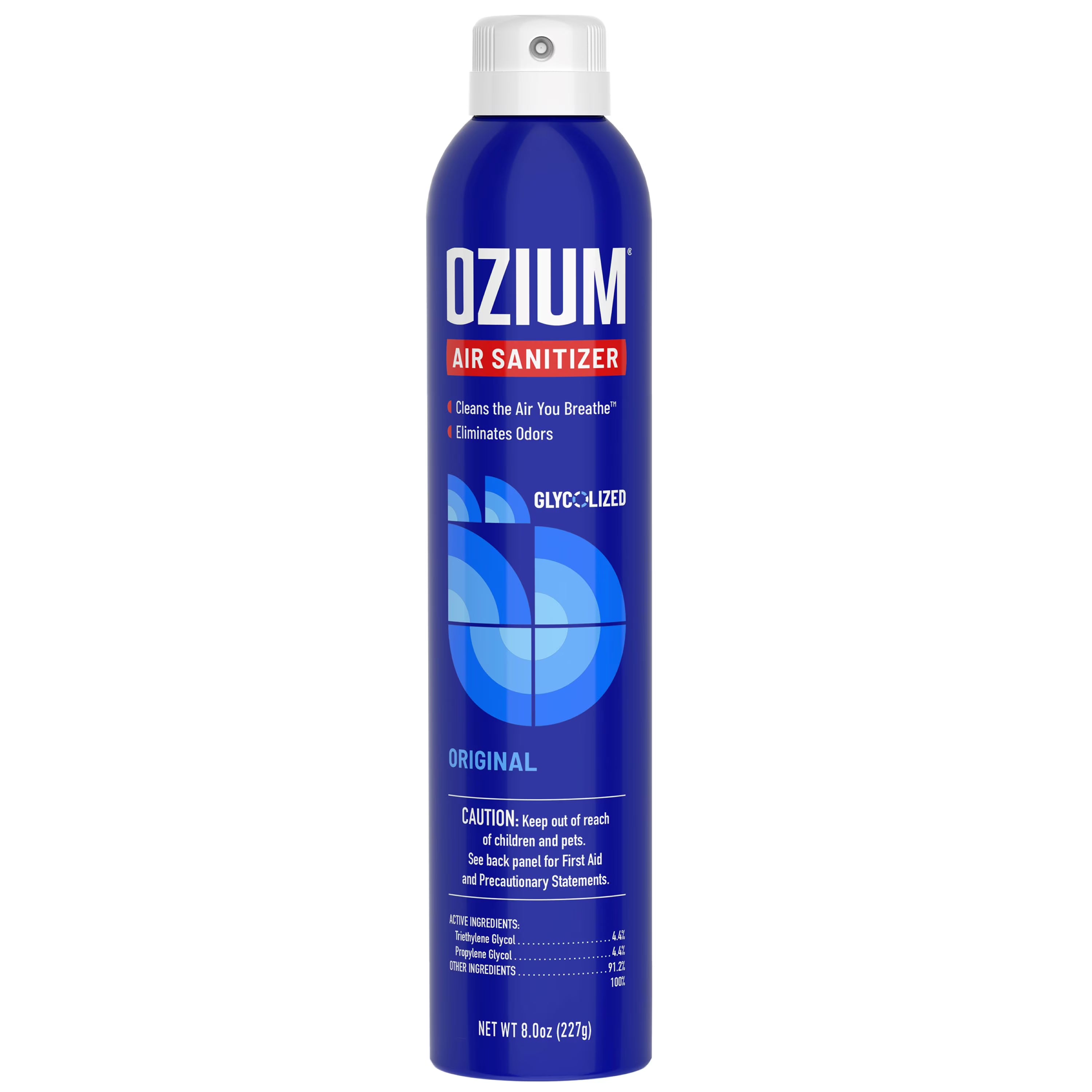 OZIUM Air Sanitizer Spray, Original Scent, 8 oz Can – Cleans Air, Eliminates
