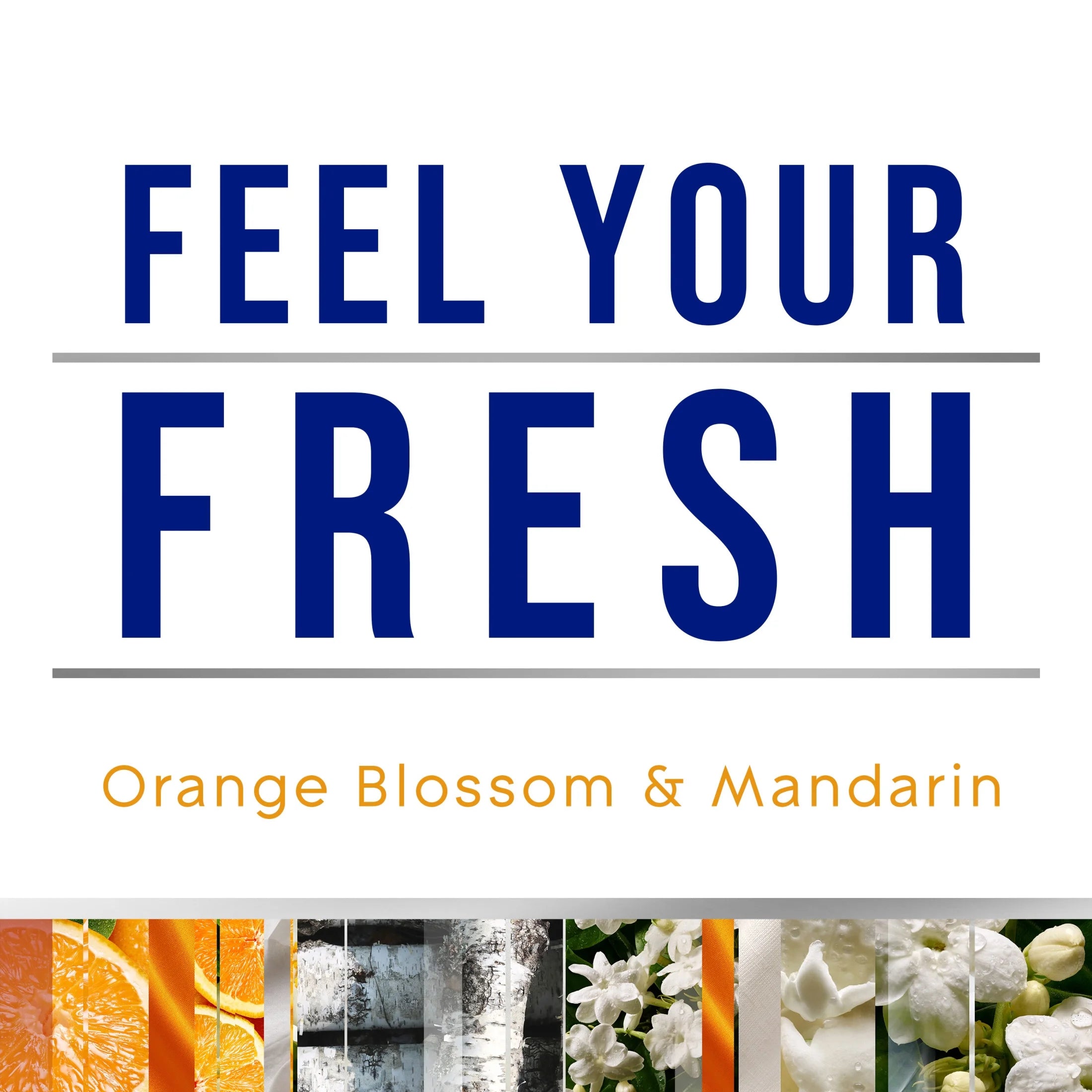 Glade Candles Orange Blossom & Mandarin Scent Fresh Collection 8.16 oz Pack of 2 - View 2