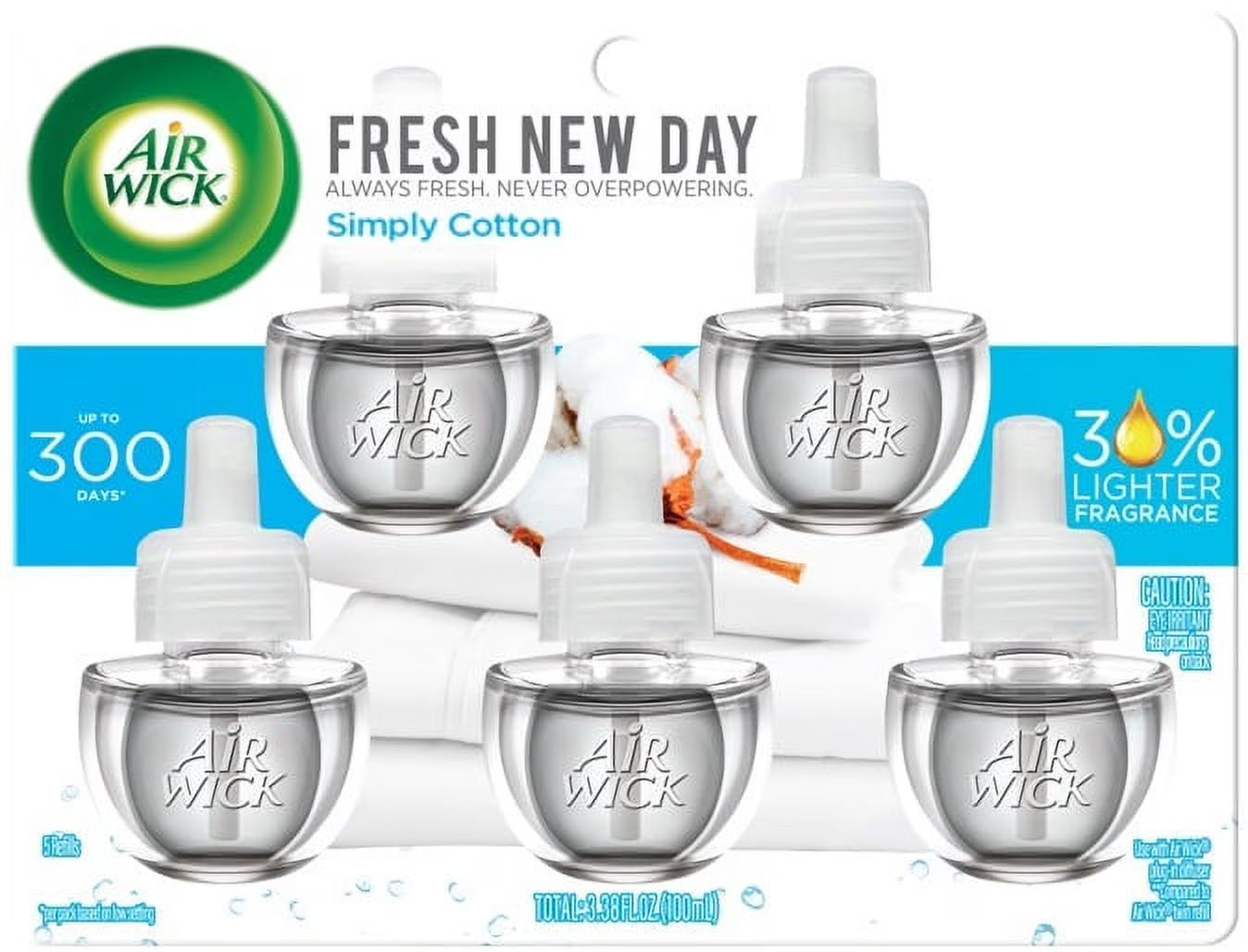 Air Wick Plug-In Scented Oil Air Freshener Warmer Refills, Lavender and
