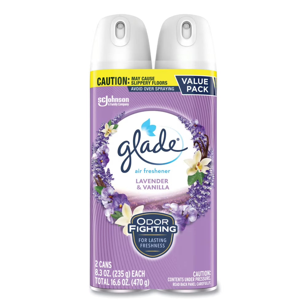 Glade Air Freshener Spray, Lavender & Vanilla scent, Infused with Essential - View 2
