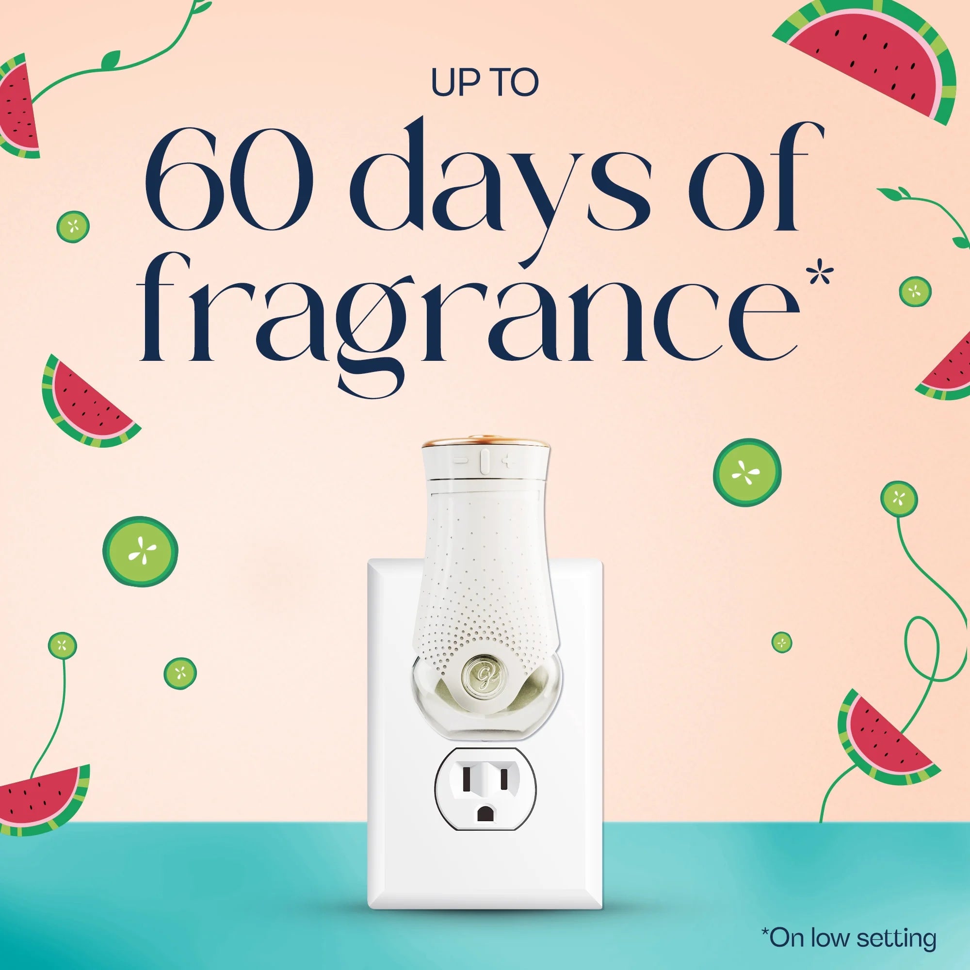 Glade® PlugIns®, Watermelon & Cucumber Scented Oil, 1.34 oz, 2 Count - View 2