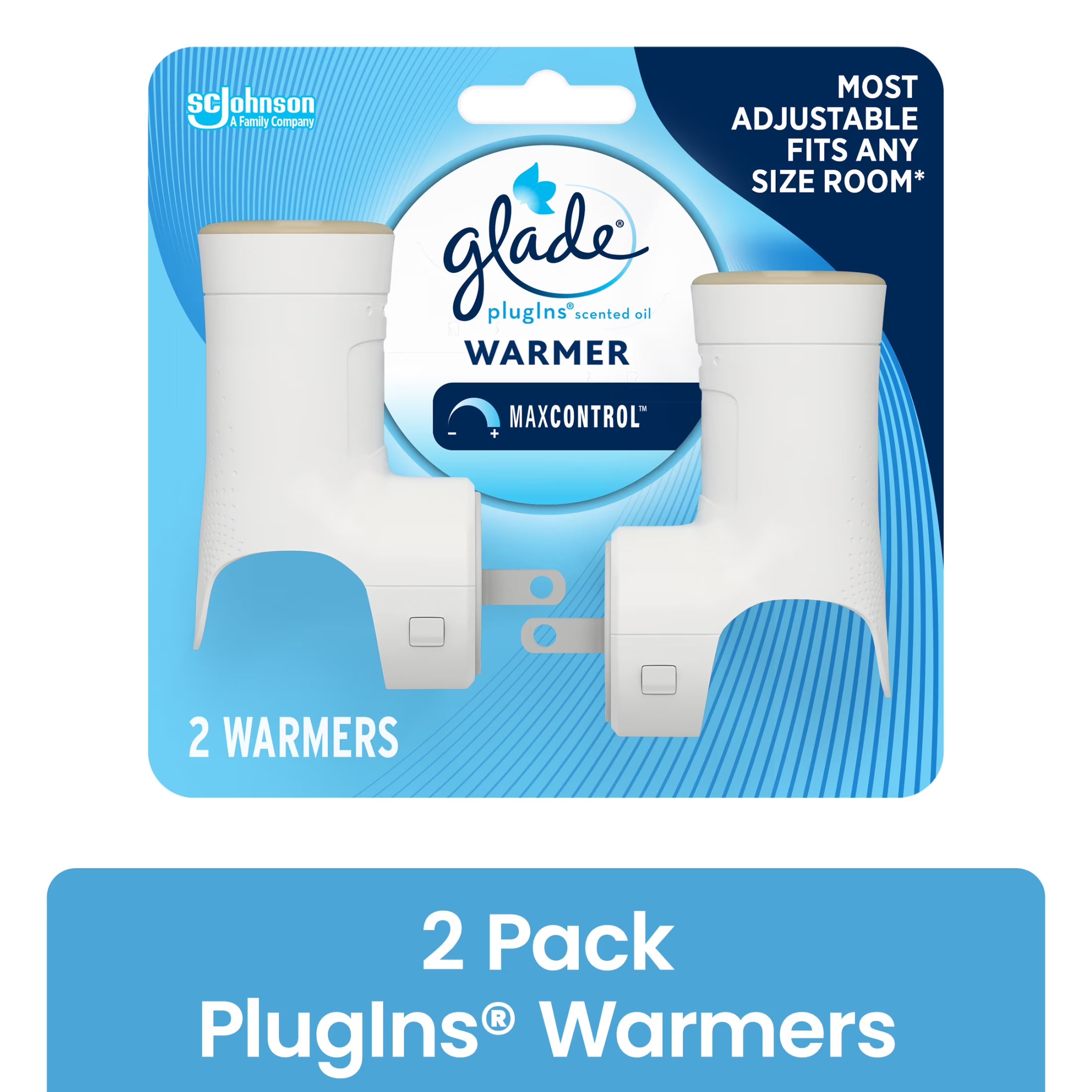 Glade PlugIns Air Freshener Warmer - Essential Oil Infused Refill Holder, 2