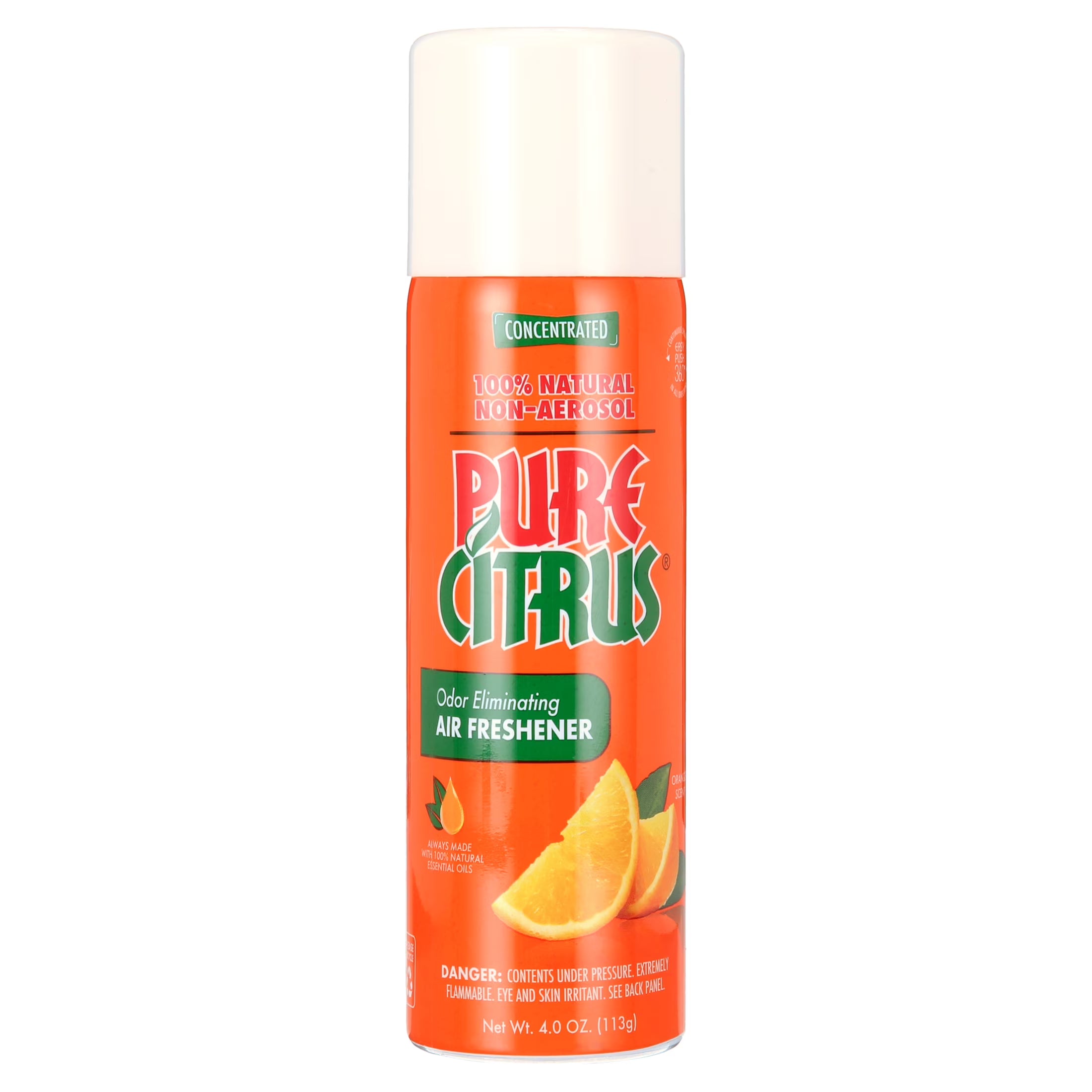 Pure Citrus Orange Air Freshener, 4oz.