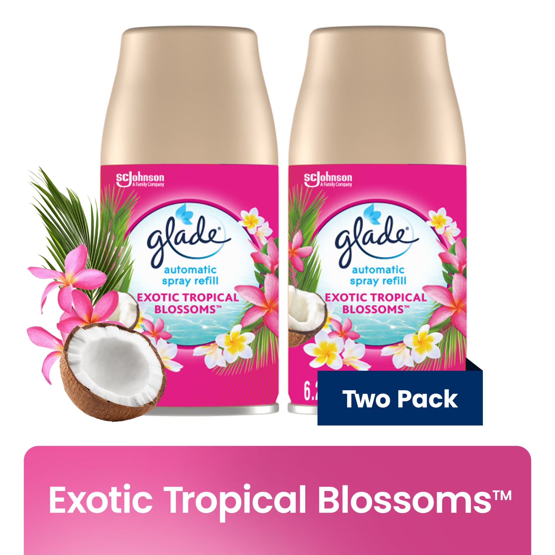 Glade Automatic Spray Refills, Air Freshener, Infused with Essential Oils,