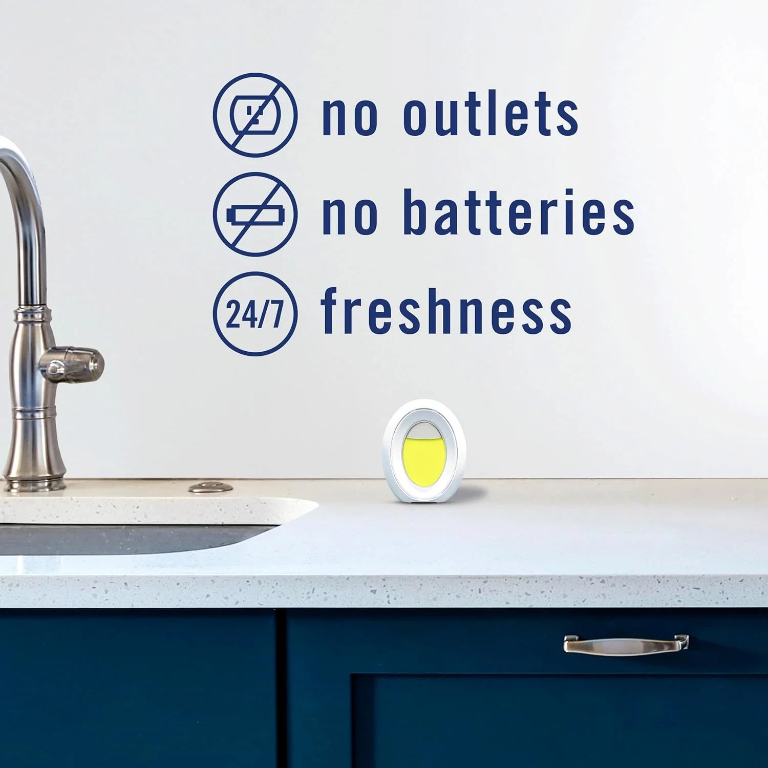 Febreze Kitchen Air Freshener, Odor-Fighting, Plug In Alternative, Air - View 4