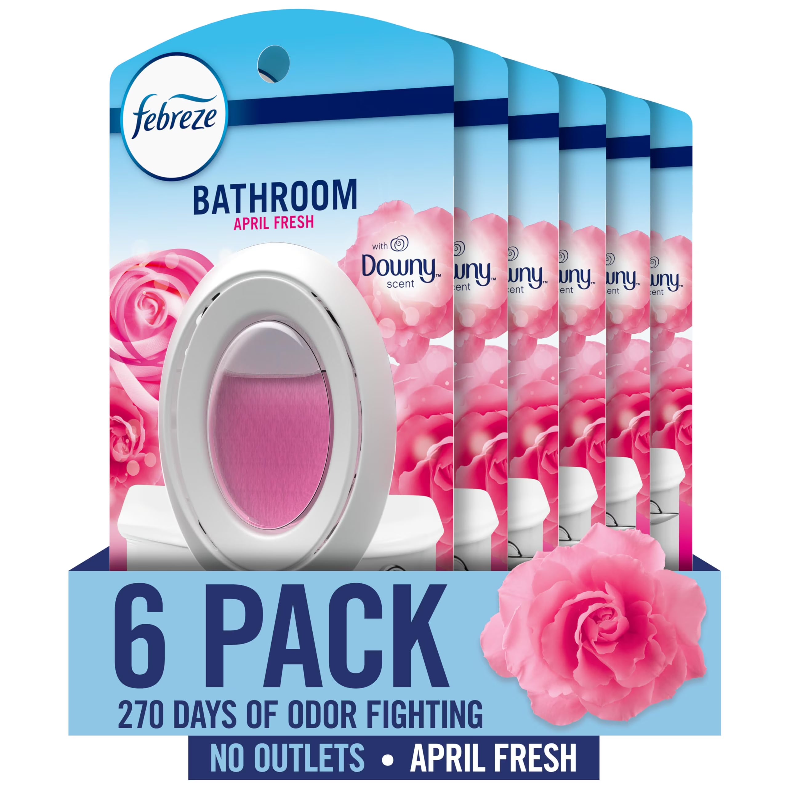 Febreze Bathroom Air Freshener, Odor-Fighting Plug-In Alternative, Home,