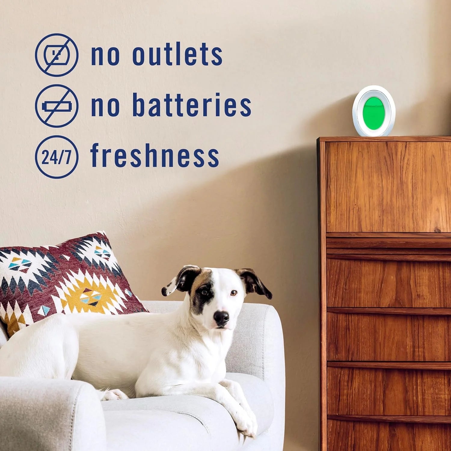 Febreze Multicolor Bathroom Air Freshener, Odor-Fighting, Plug in Alternative, - View 4