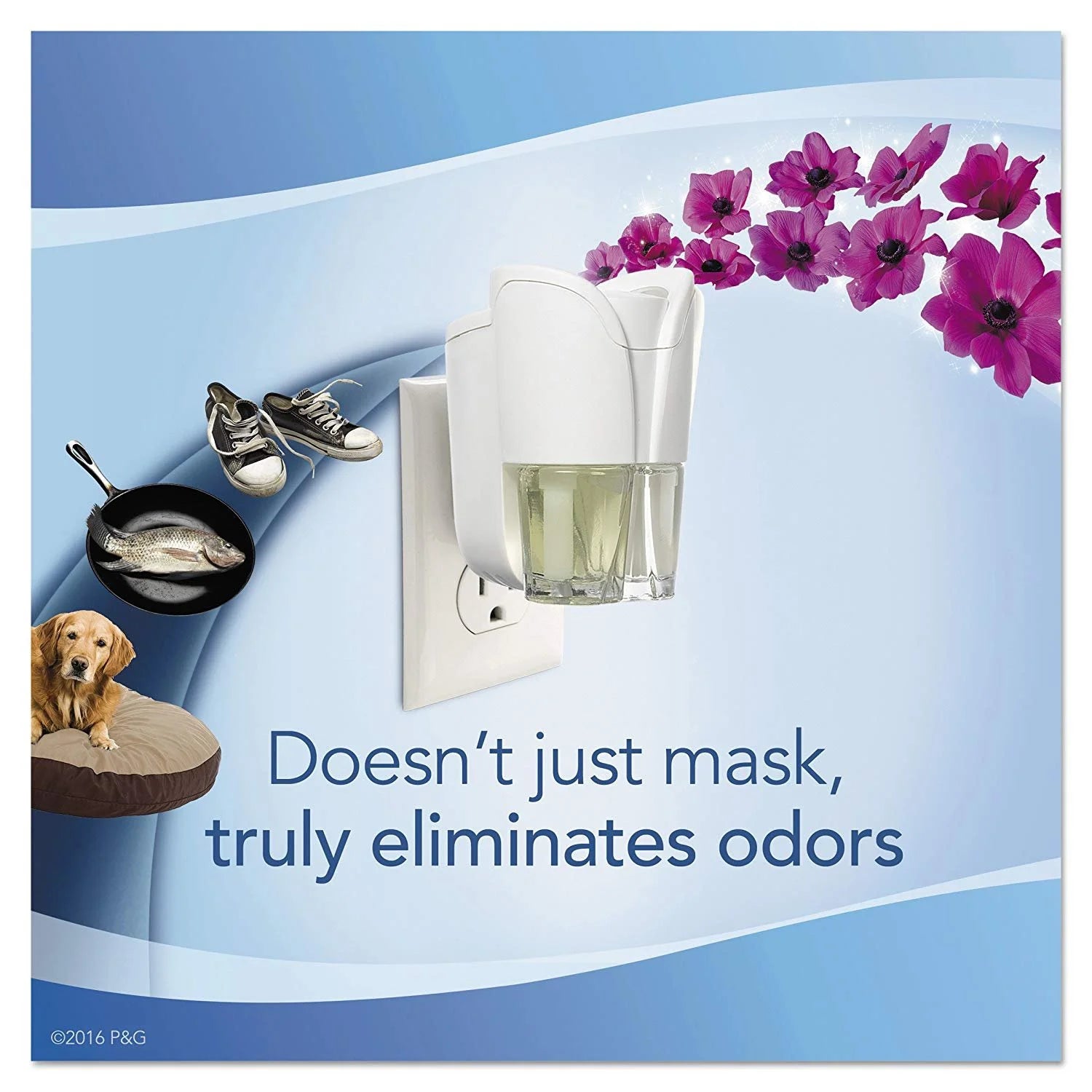 Febreze 45540 Plug Air Freshener Refills, Linen & Sky, 0.87 oz Refill Case of 8 - View 4