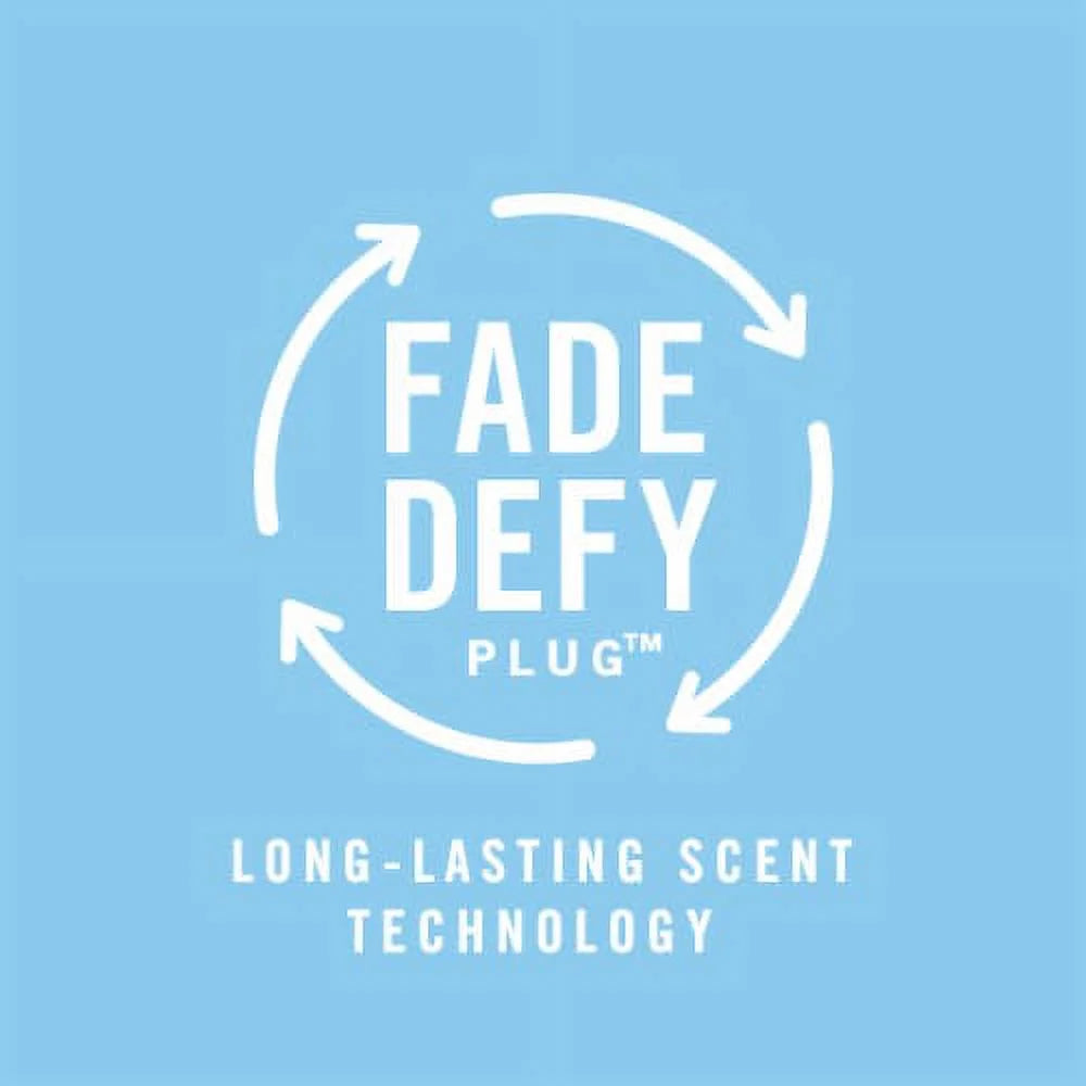 2X - Febreze Odor-Fighting Fade Defy PLUG Air Freshener Downy Calm Oil Refills - View 4