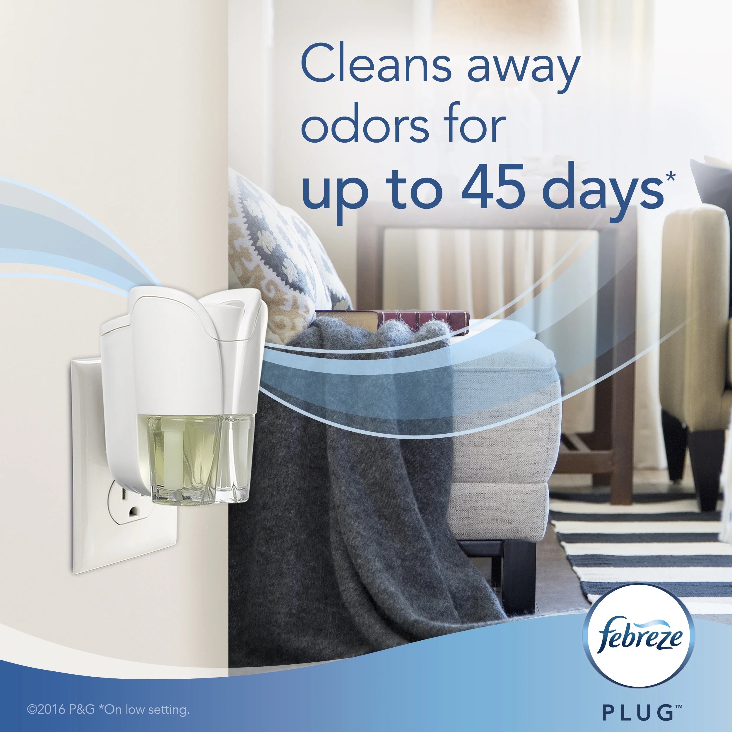 Febreze Plug Scented Oil Refill, Linen & Sky, 1 count - View 3