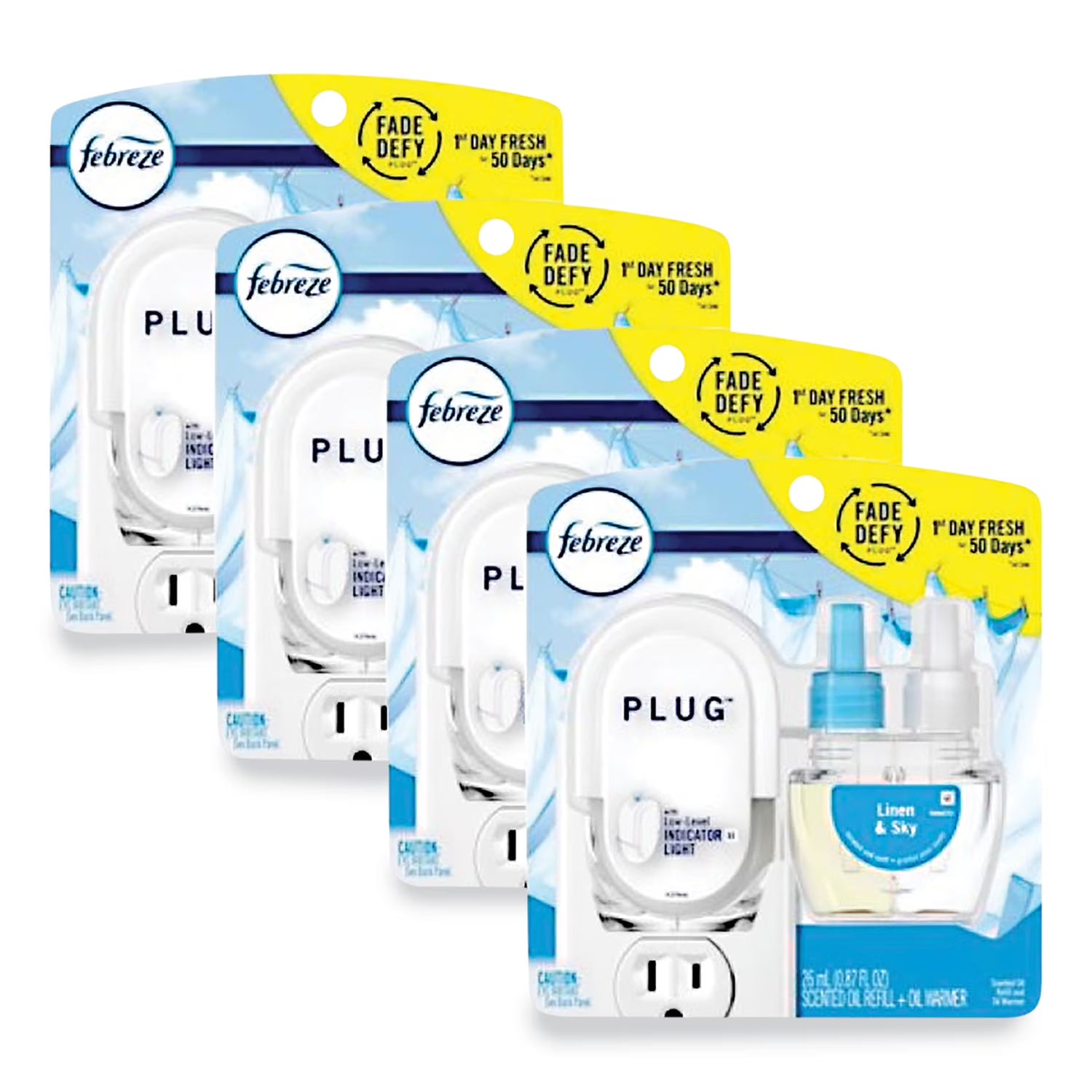 PLUG 6.54 in. x 2.99 in. x 5.98 in. Air Freshener Warmer Start Kit -
