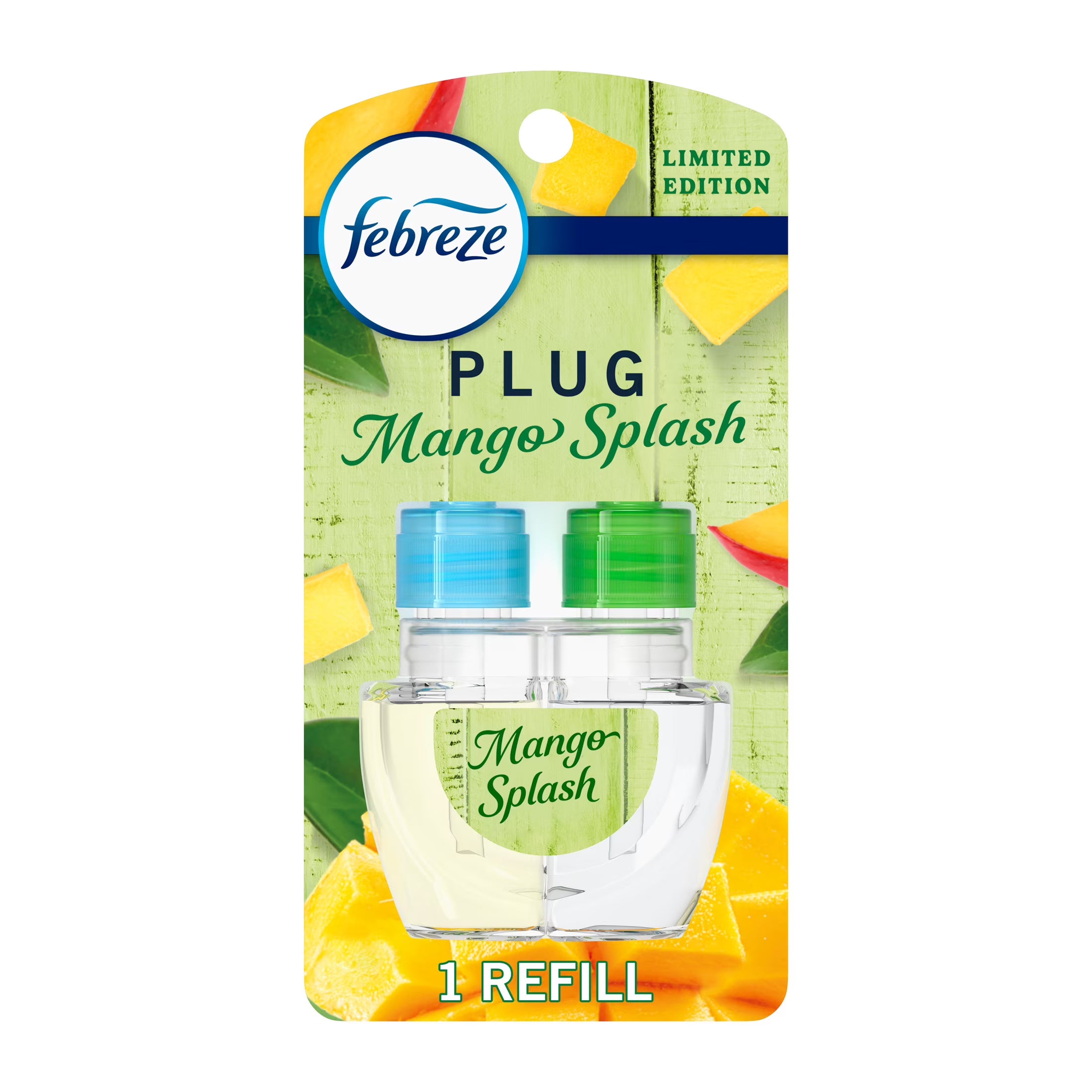 Febreze Plug In Air Freshener, Odor-Fighting Scented Oil Refill, Watermelon, 1 - View 3