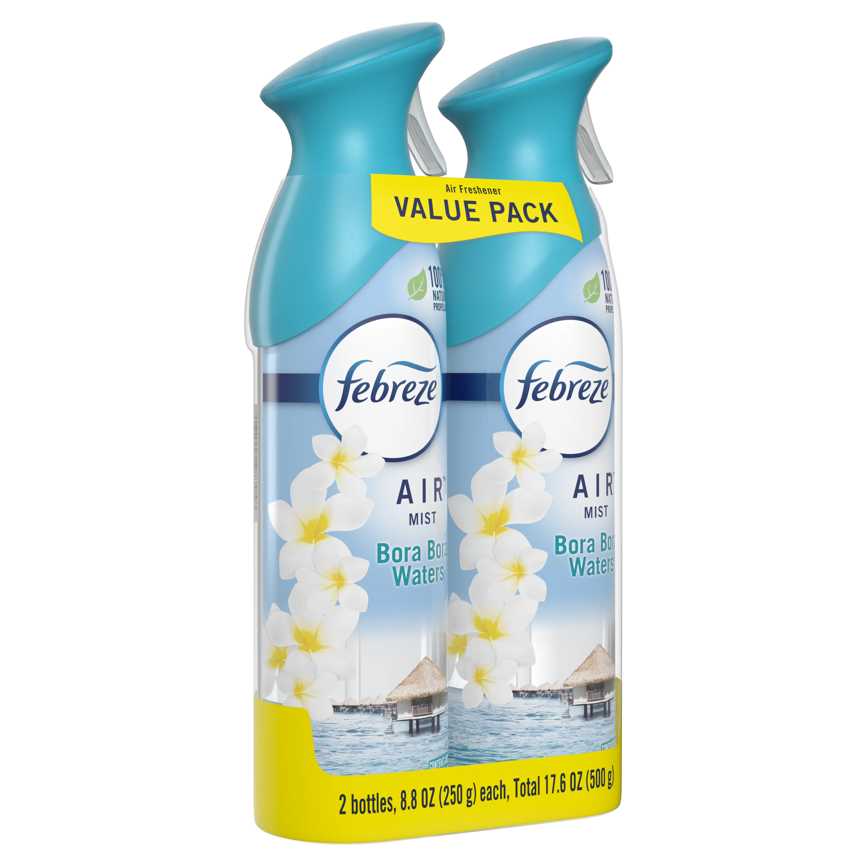 Febreze Air Freshener Spray, Odor-Fighting Room Spray, Bora Bora Waters, 8.8oz, - View 4
