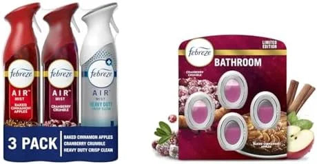 Febreze Air Effects Odor-Fighting Air Freshener Spray + Plug In Alternative, - View 2