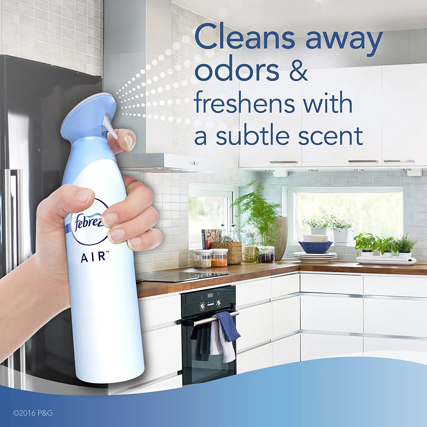 Febreze Air Freshener and Odor Eliminator Spray, Gain Original and Island Fresh - View 2