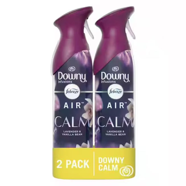 Febreze Air Calm 8.8 oz. Downy infusions Lavender and Vanilla Bean Scent Air