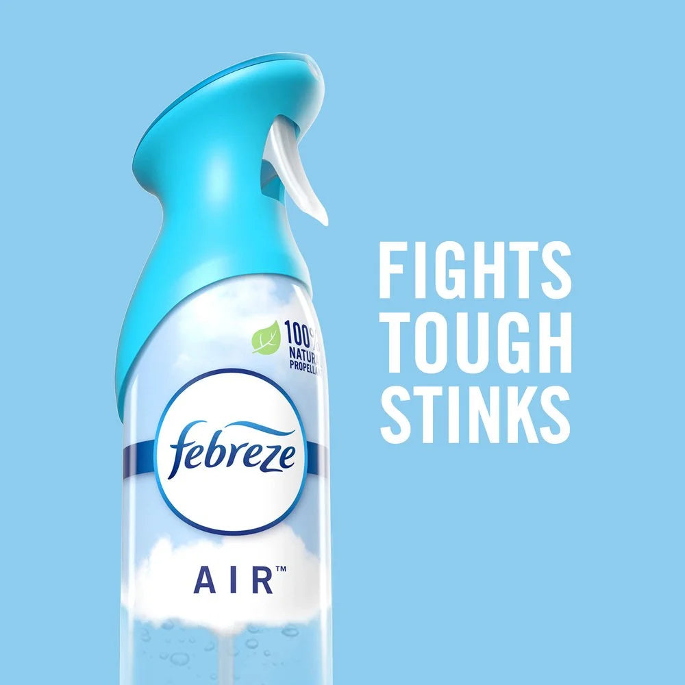 Febreze Air Heavy Duty Odor-Fighting Spray - Crisp Clean - View 4