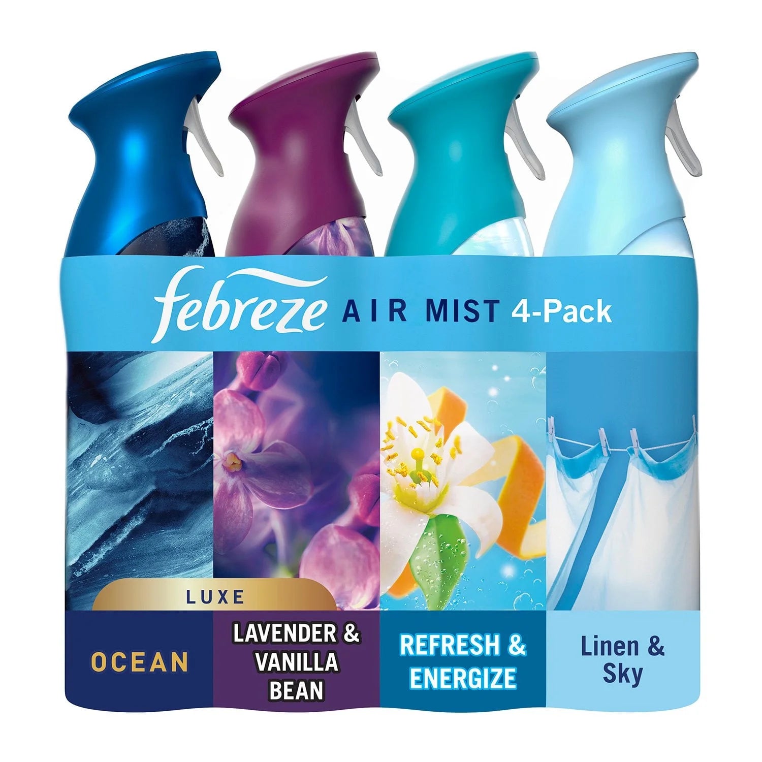Febreze Air Effects Air Freshener Spray – Mixed Scent (4 ct., 35.2 oz.)-With - View 2