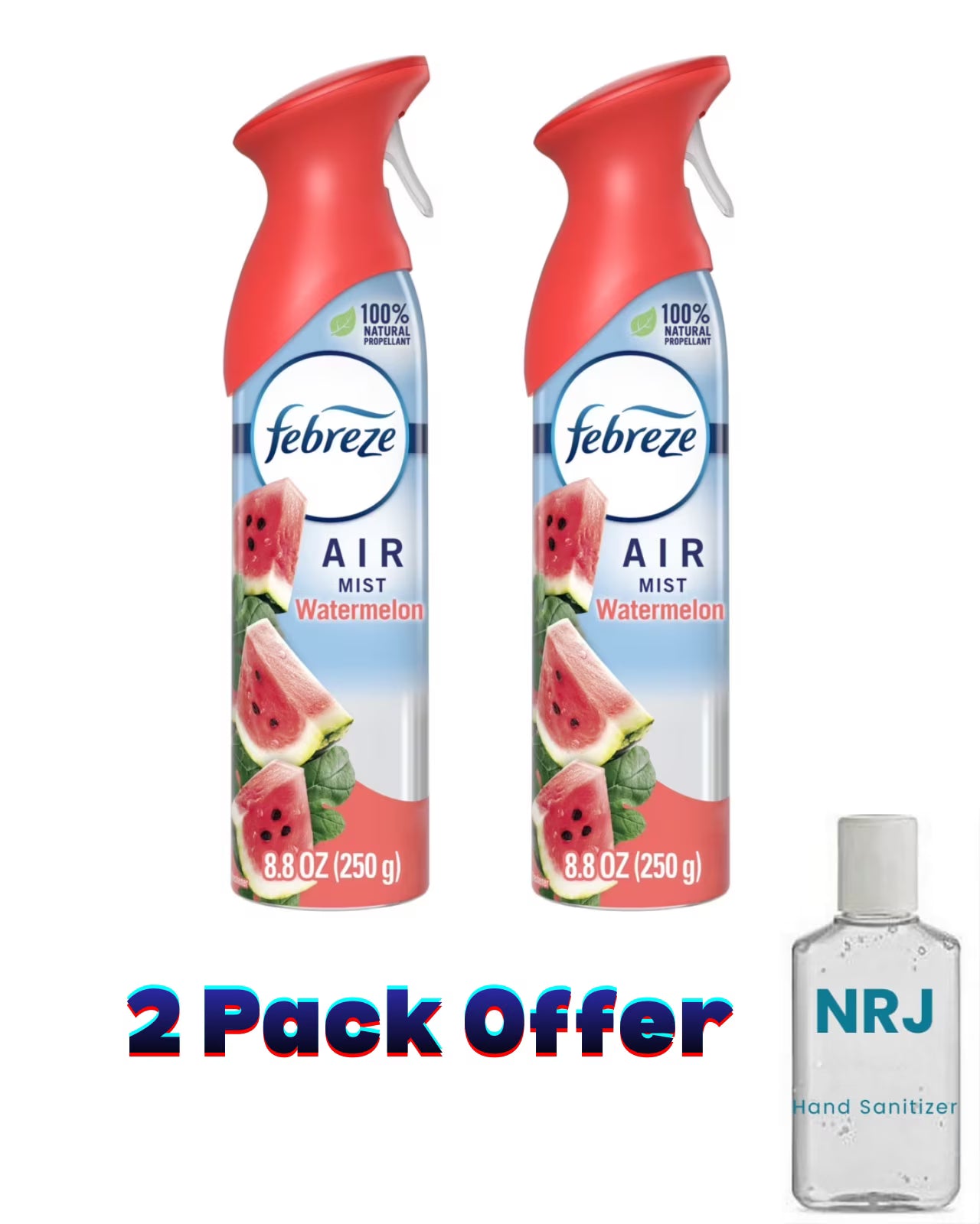Febreze Air Freshener Spray, Odor-Fighting Room Spray, Sweet Watermelon Vine,
