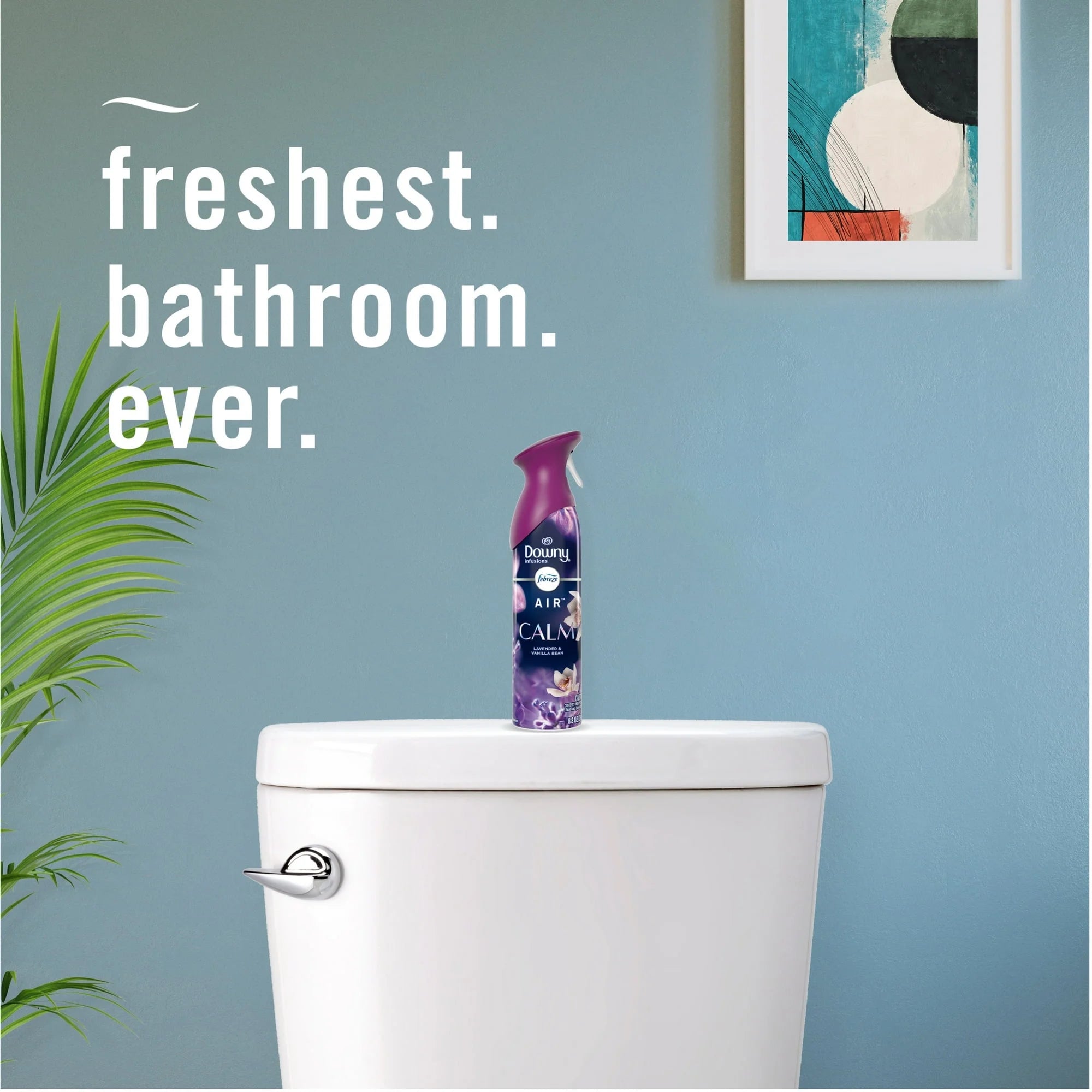 Febreze Air Freshener Spray, Odor-Fighting Room Spray, Downy Calm, 8.8oz - View 5