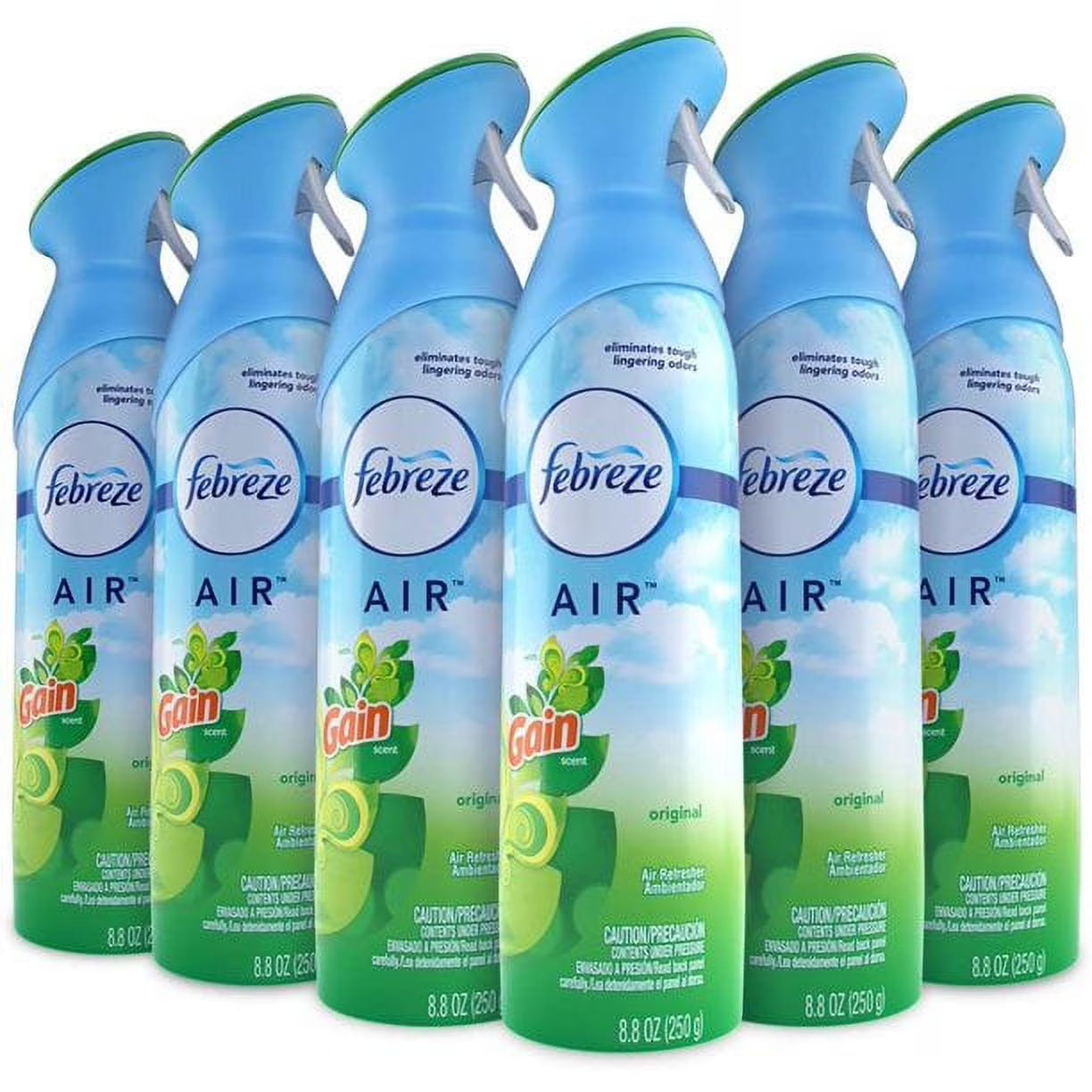 Febreze Air Freshener and Odor Eliminator Spray, Gain Original Scent, 8.8 Oz