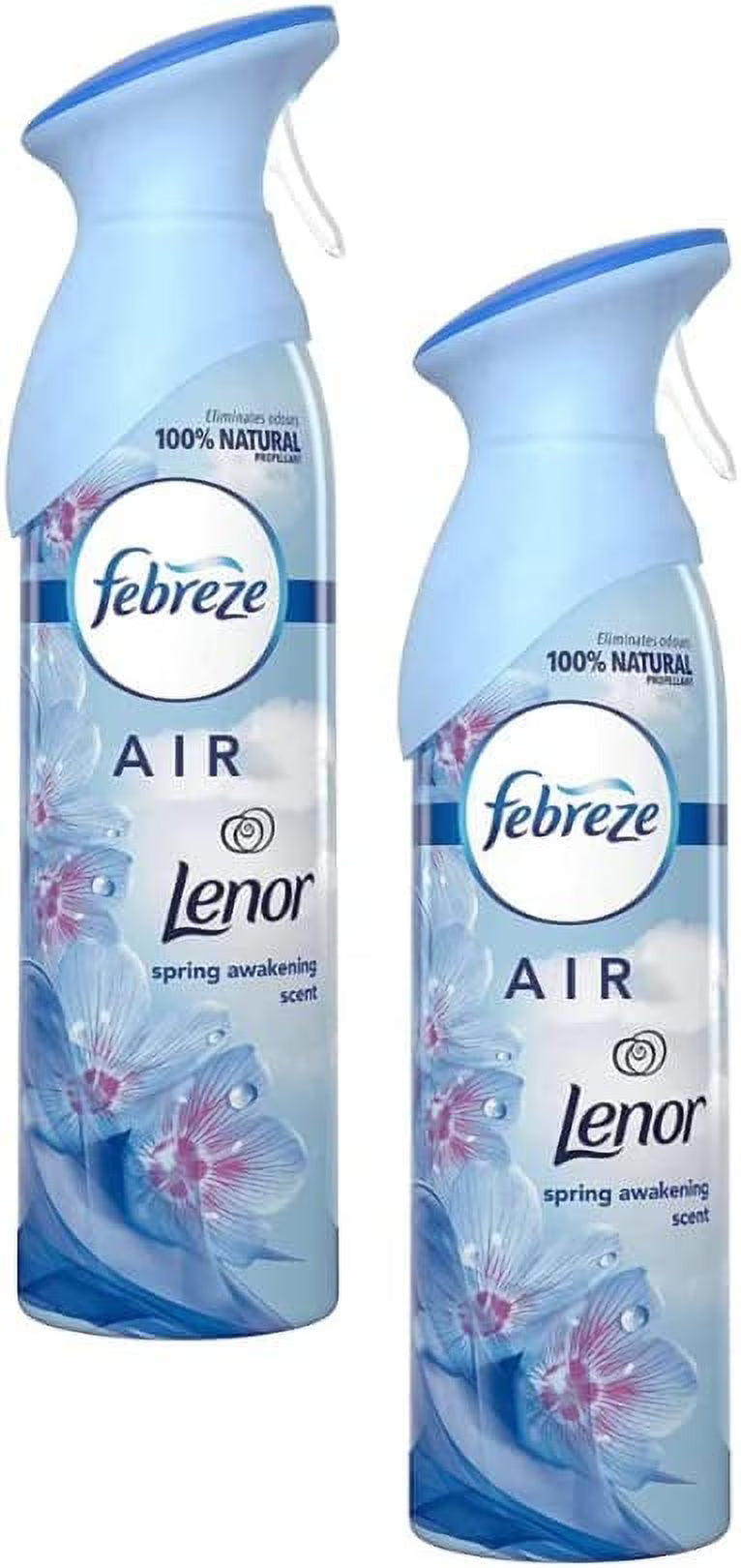 Febreze Air Odor-Eliminating Air Freshener Spray For Strong Odor, Lenor, 300Ml