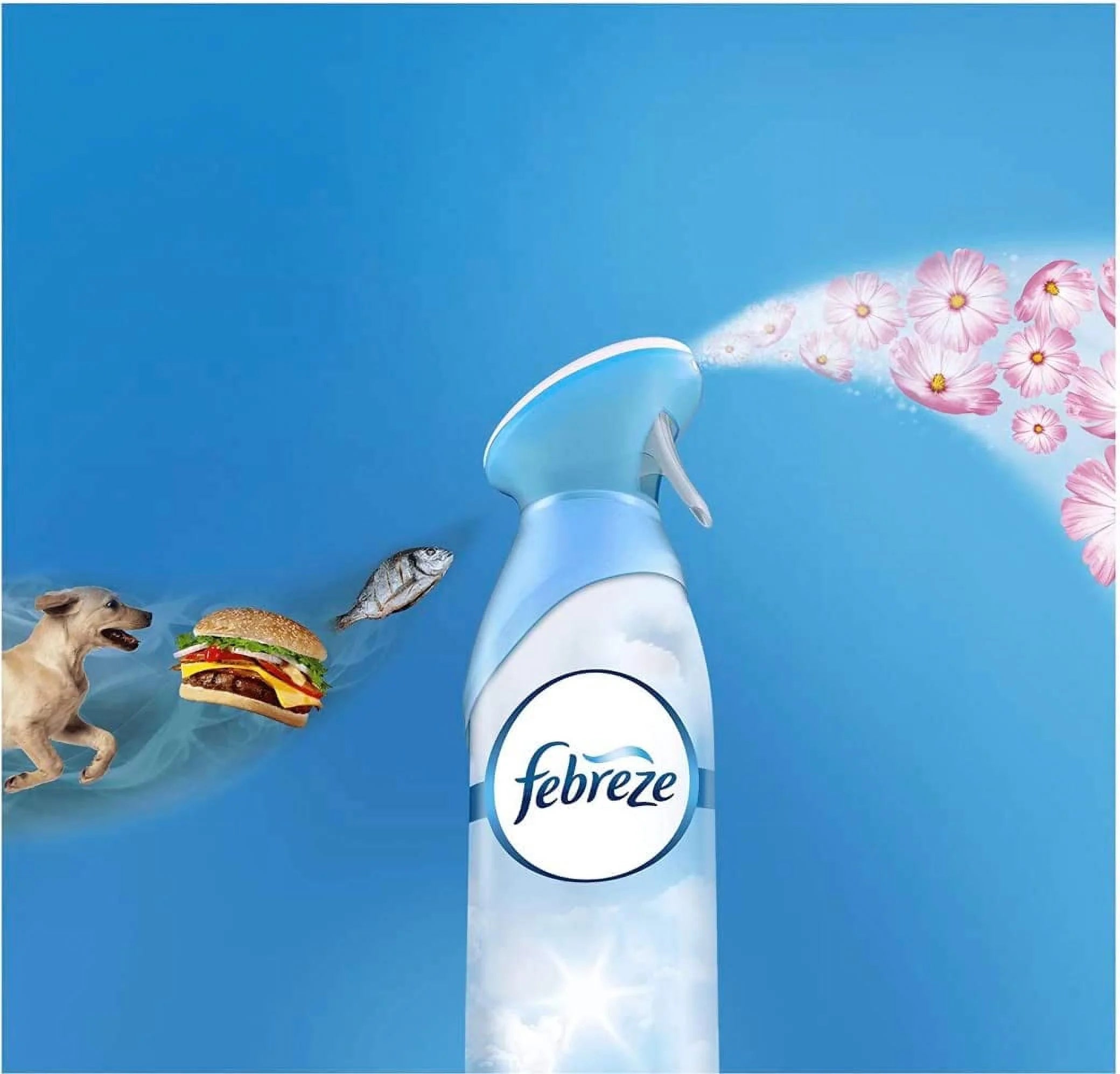 Febreze Air Odor-Eliminating Air Freshener Spray For Strong Odor, Lenor, 300Ml - View 2