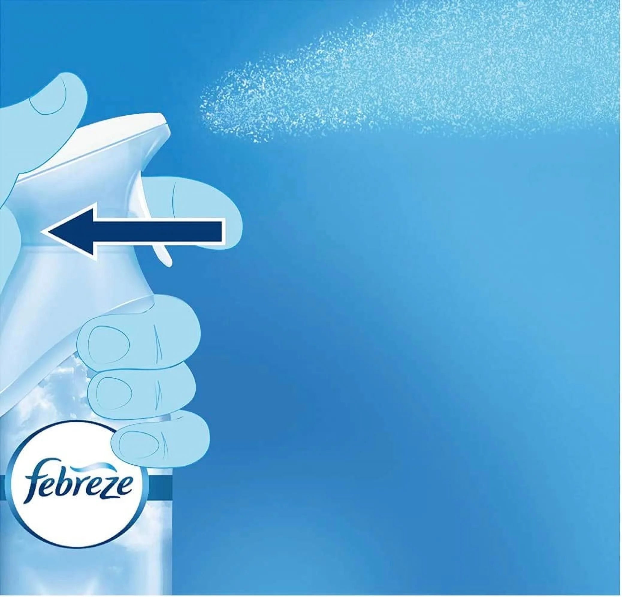 Febreze Air Odor-Eliminating Air Freshener Spray For Strong Odor, Lenor, 300Ml - View 3