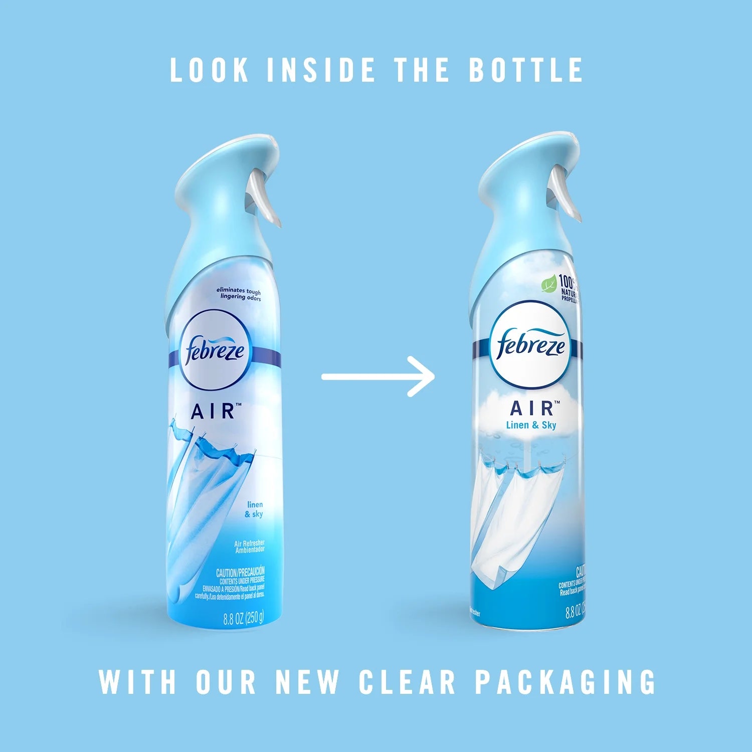 Febreze Air Freshener Spray, Linen & Sky and Hawaiian Aloha, 4 ct - View 3