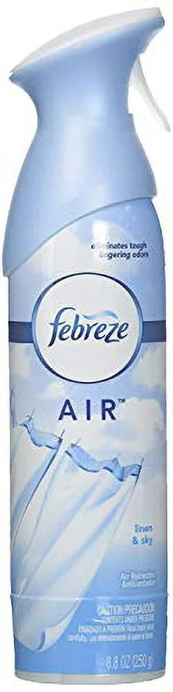 Febreze Odor-Eliminating Air Freshener Spray, Linen and Sky, 8.8 oz (Pack of 3) - View 2