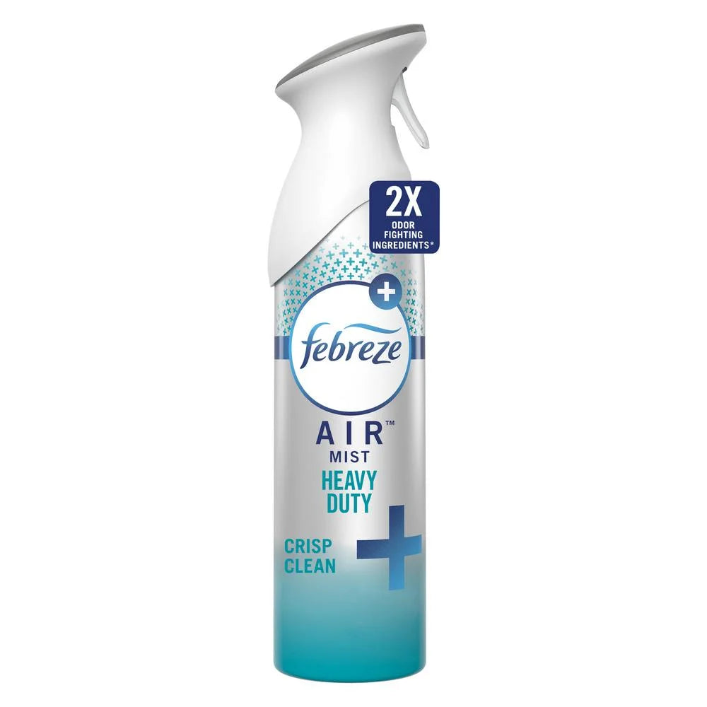 Febreze Air Heavy Duty Odor-Eliminating Spray - Crisp Clean,2 ct (Pack of 1) - View 4