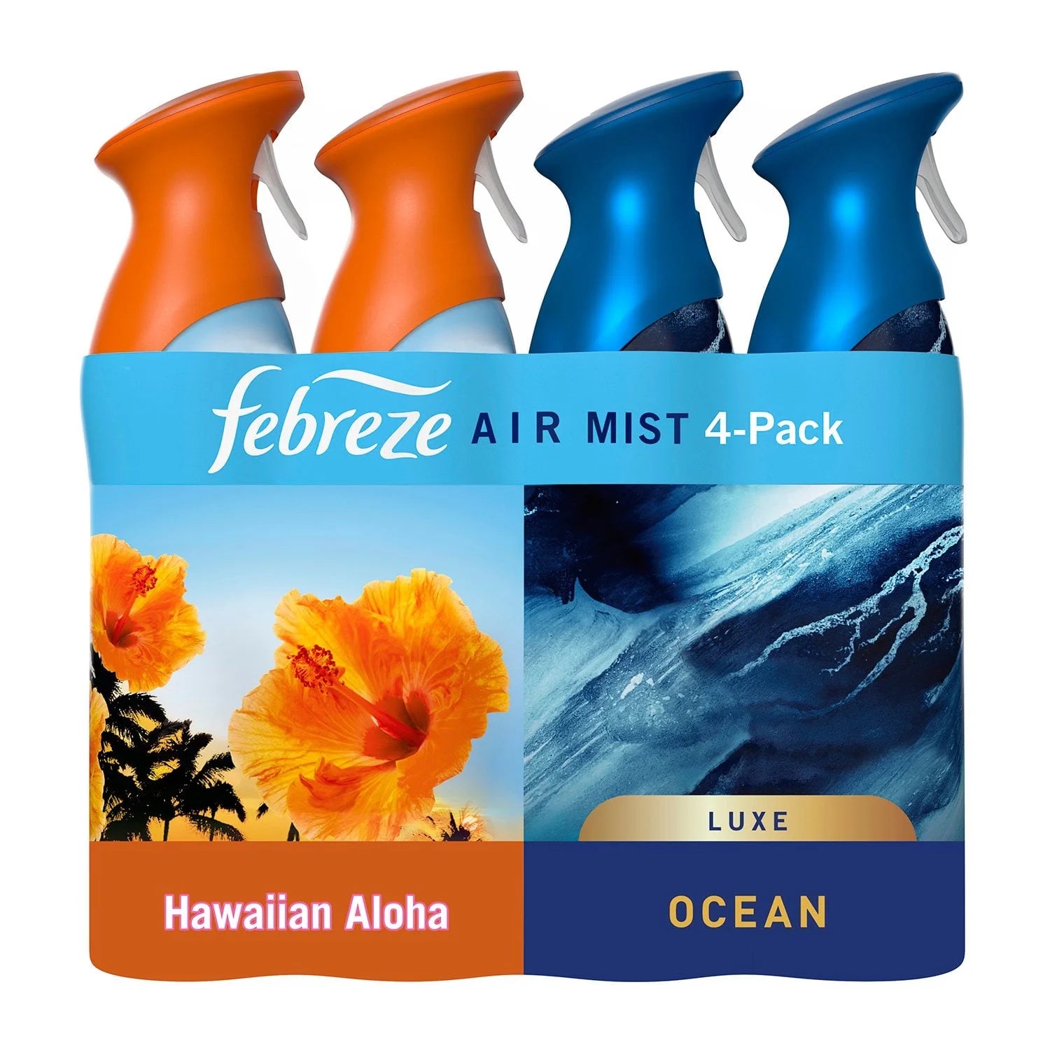 Febreze Air Effects Air Freshener Spray – Hawaiian Aloha & Ocean (4 ct., 35.2 - View 2
