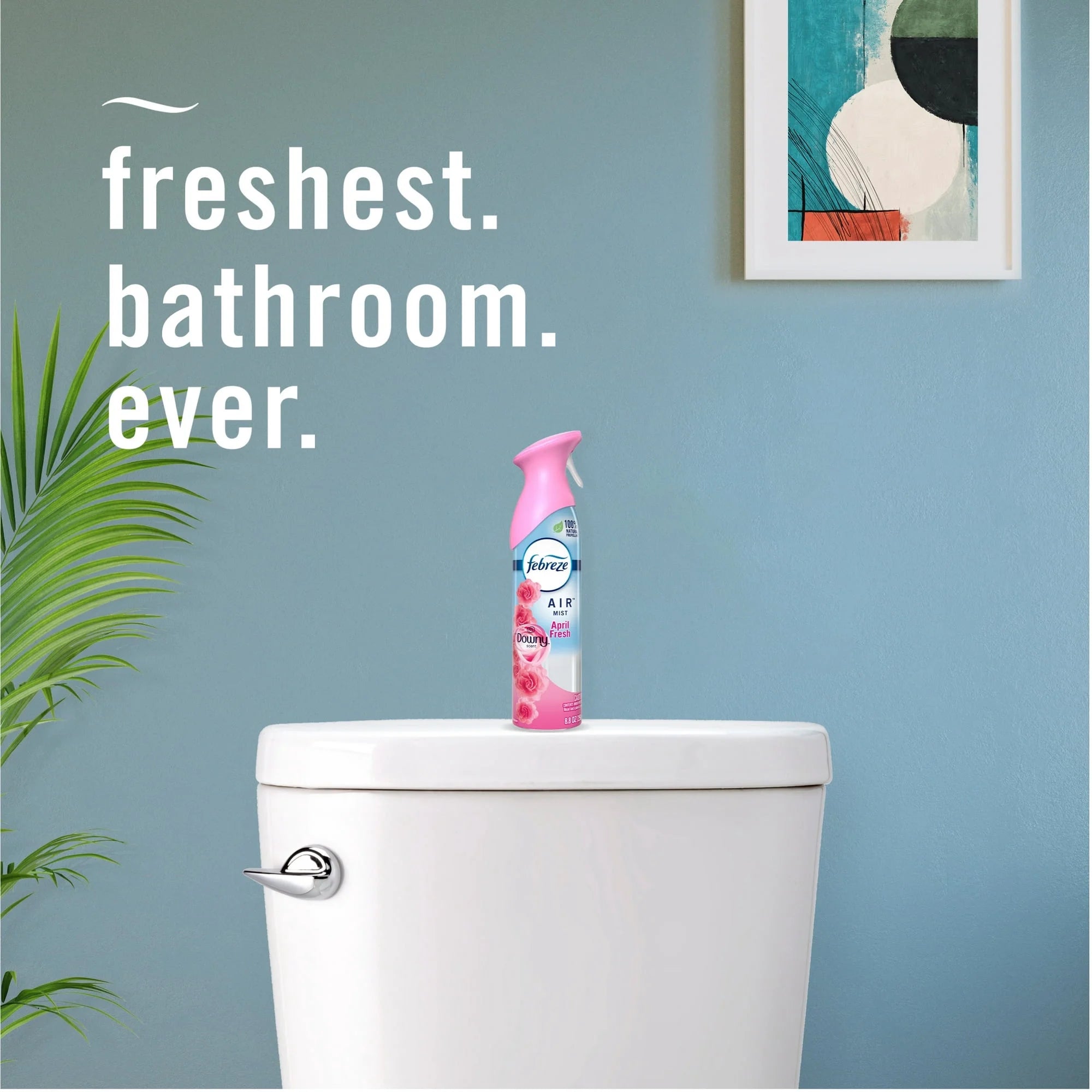 Febreze Air Freshener Spray, Odor-Fighting Room Spray, Downy April Fresh, 8.8oz - View 5