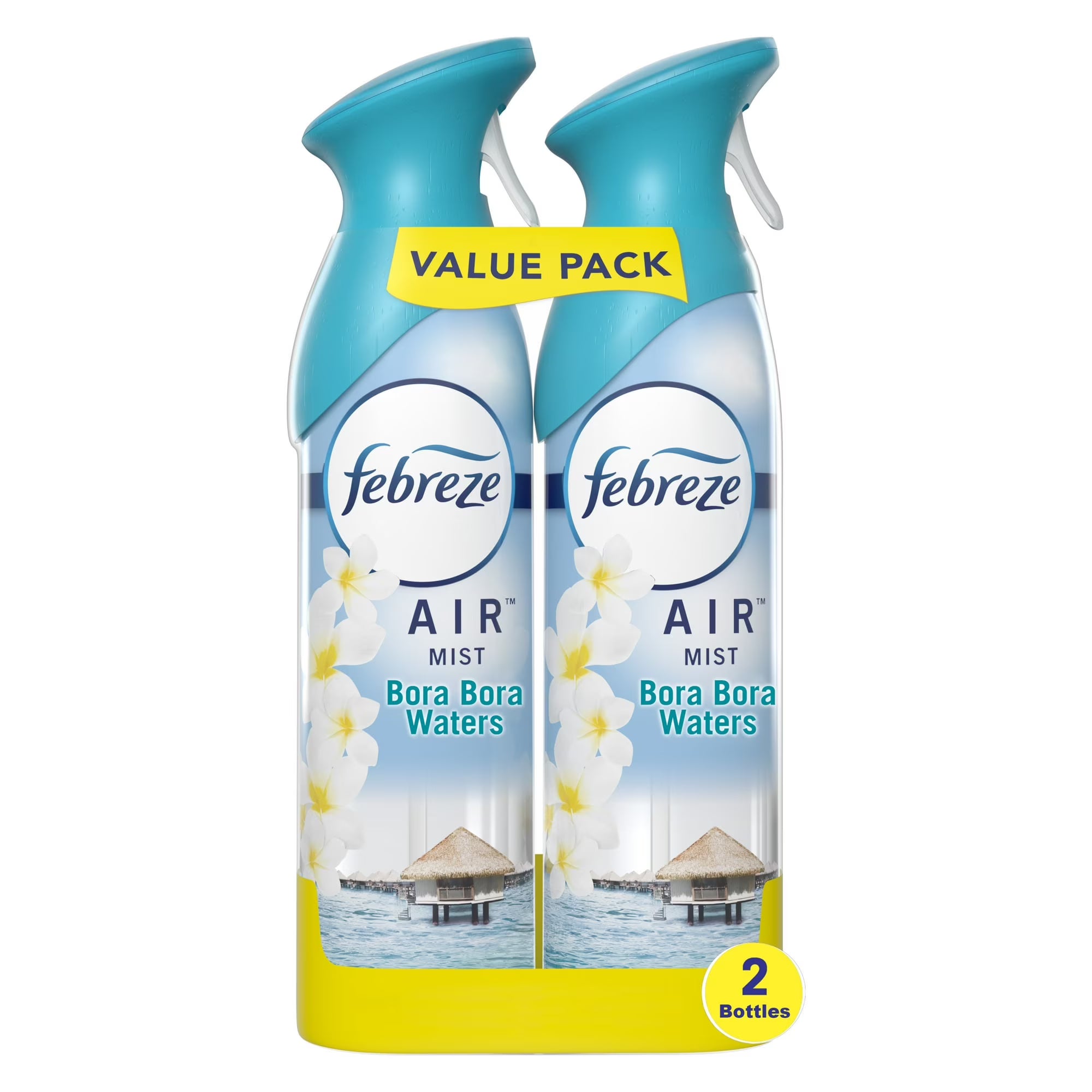 Febreze Air Freshener Spray, Odor-Fighting Room Spray, Bora Bora Waters, 8.8oz,