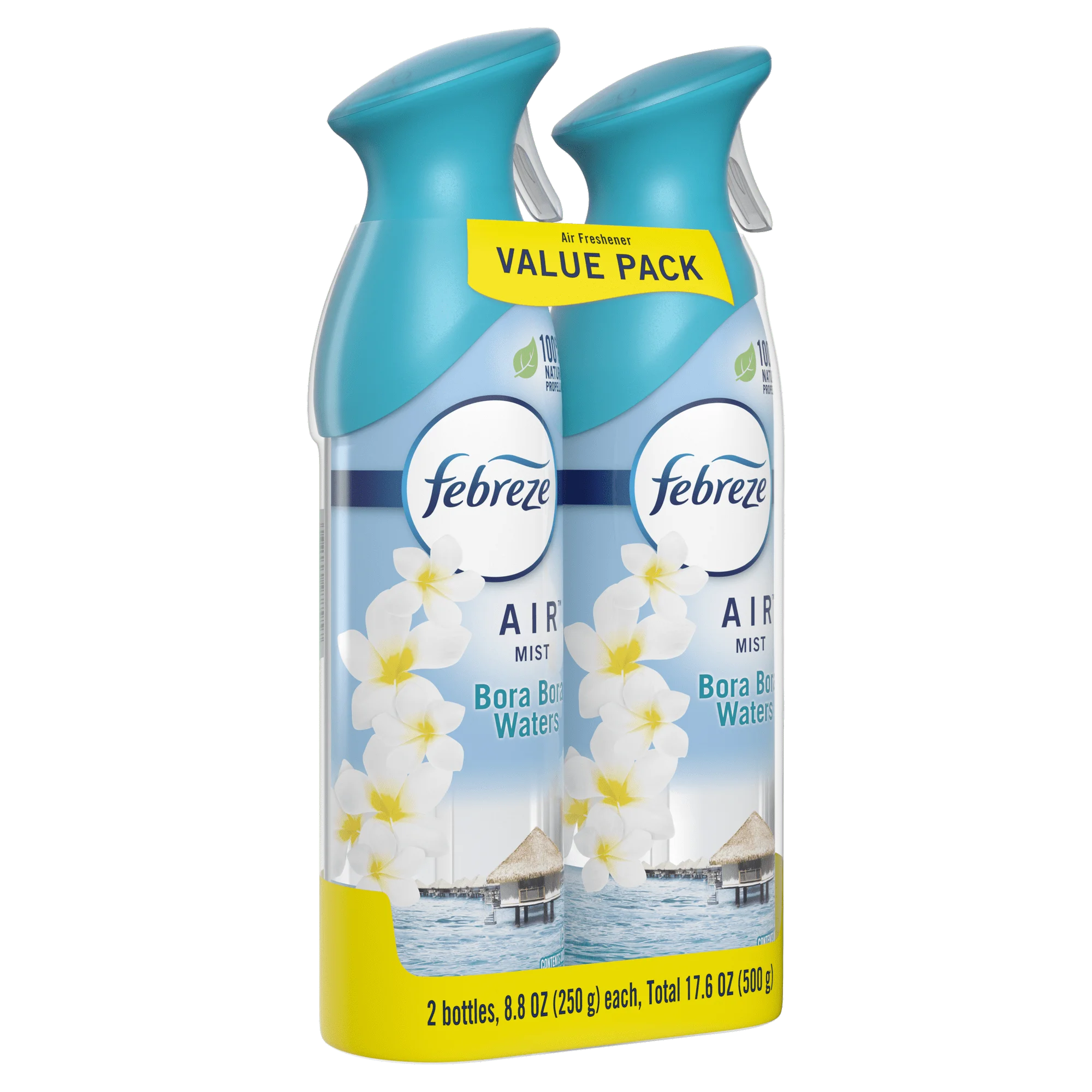 Febreze Air Freshener Spray, Odor-Fighting Room Spray, Bora Bora Waters, 8.8oz, - View 4