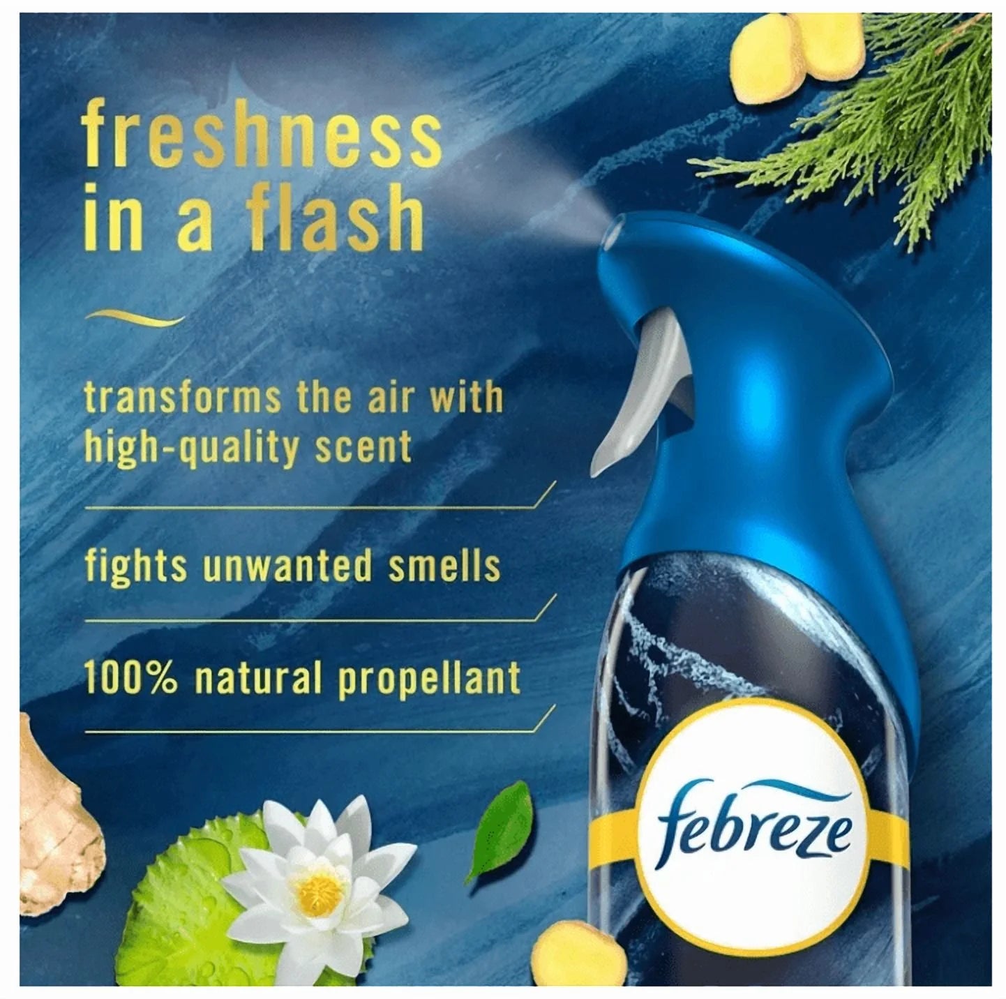 Febreze Air Effects Air Freshener Spray, Mixed Scent, 4 ct., 35.2 oz. - View 5