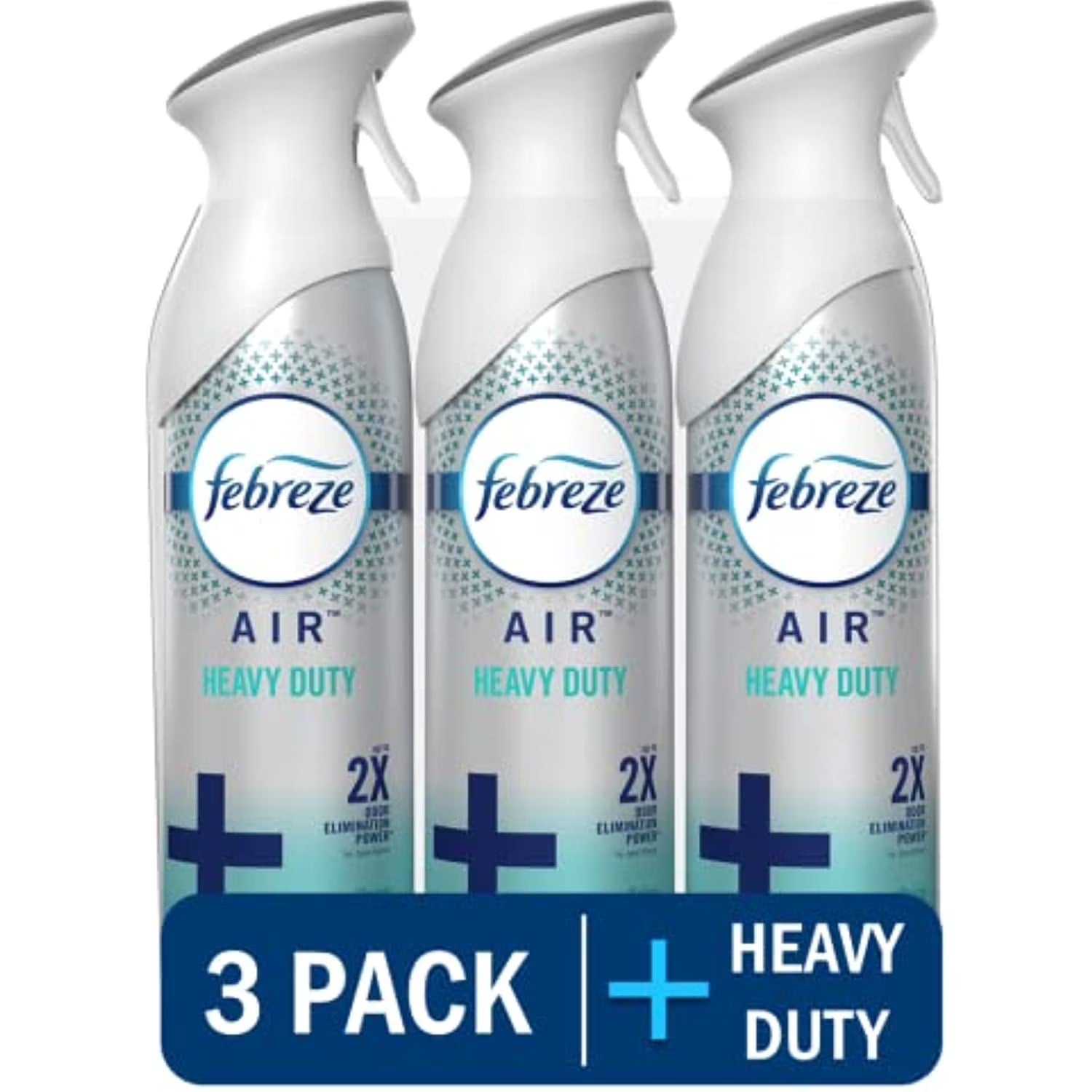 Febreze Air Freshener Spray, Heavy Duty Crisp Clean Scent, Odor Eliminator For
