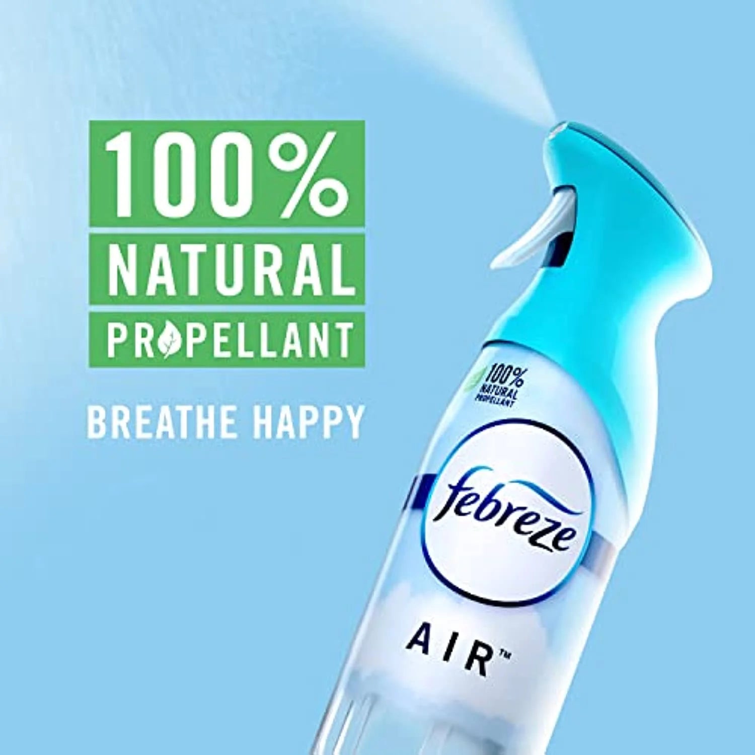 Febreze Air Freshener Spray, Heavy Duty Crisp Clean Scent, Odor Eliminator For - View 3